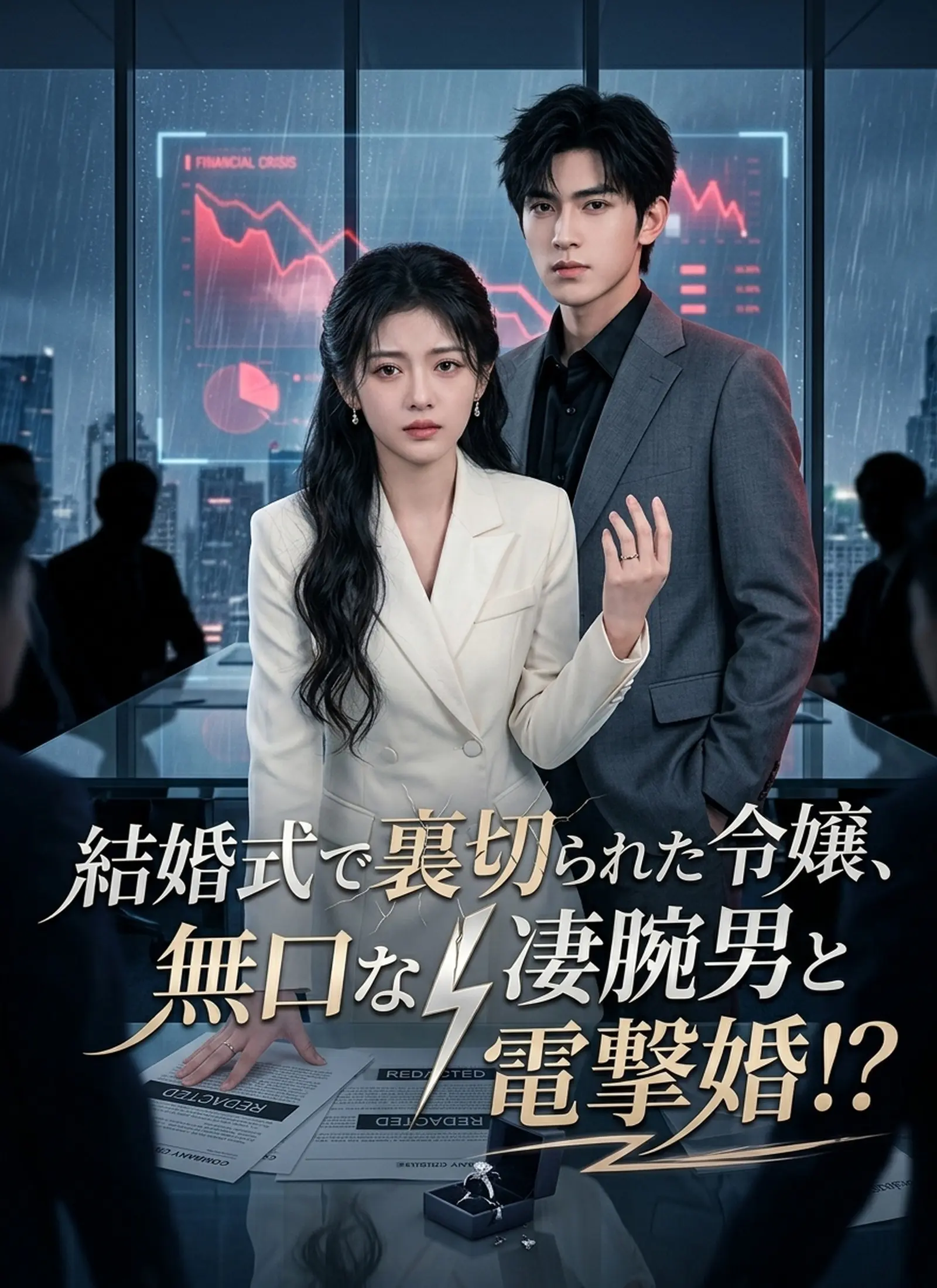 結婚式で裏切られた令嬢、無口な凄腕男と電撃婚！？ short drama poster
