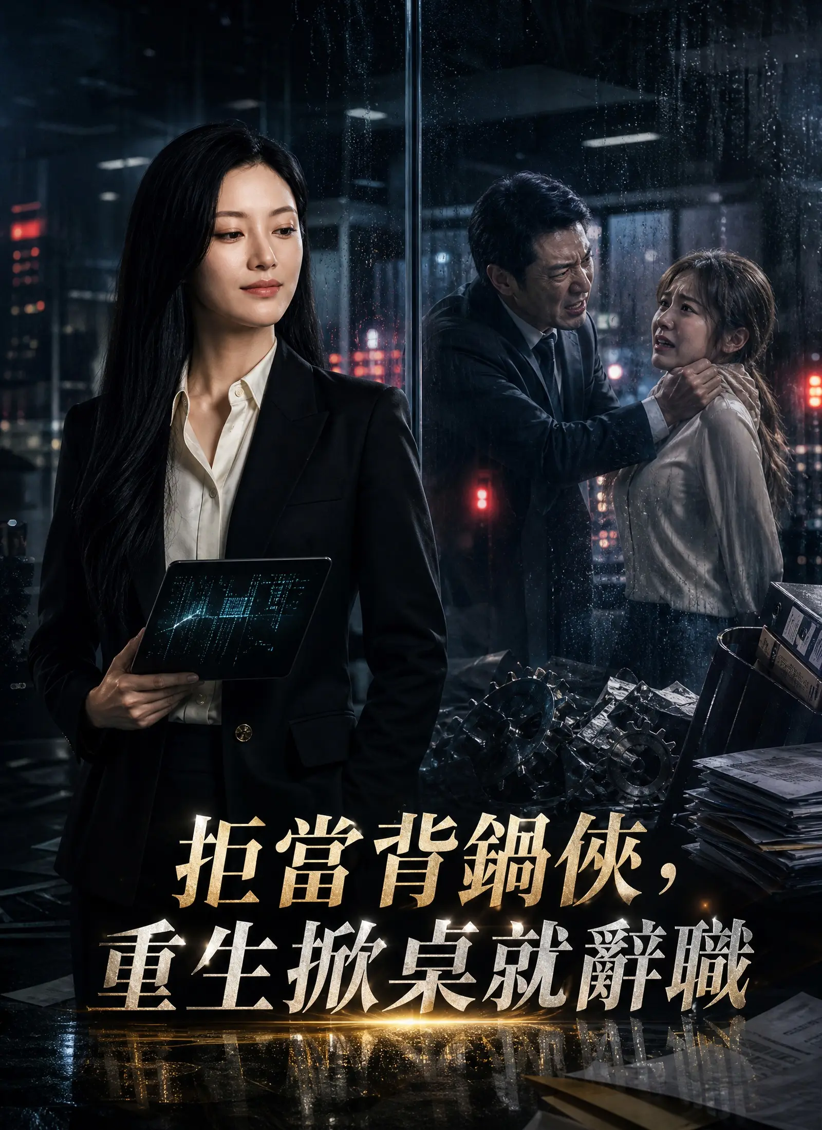 拒當背鍋俠，重生掀桌就辭職 short drama poster