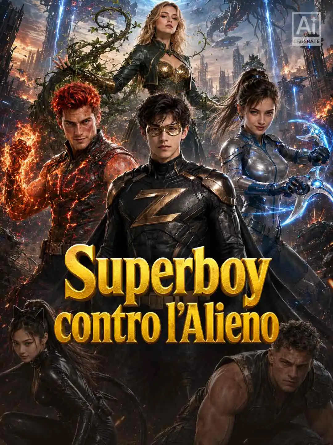 Superboy contro l'Alieno short drama poster