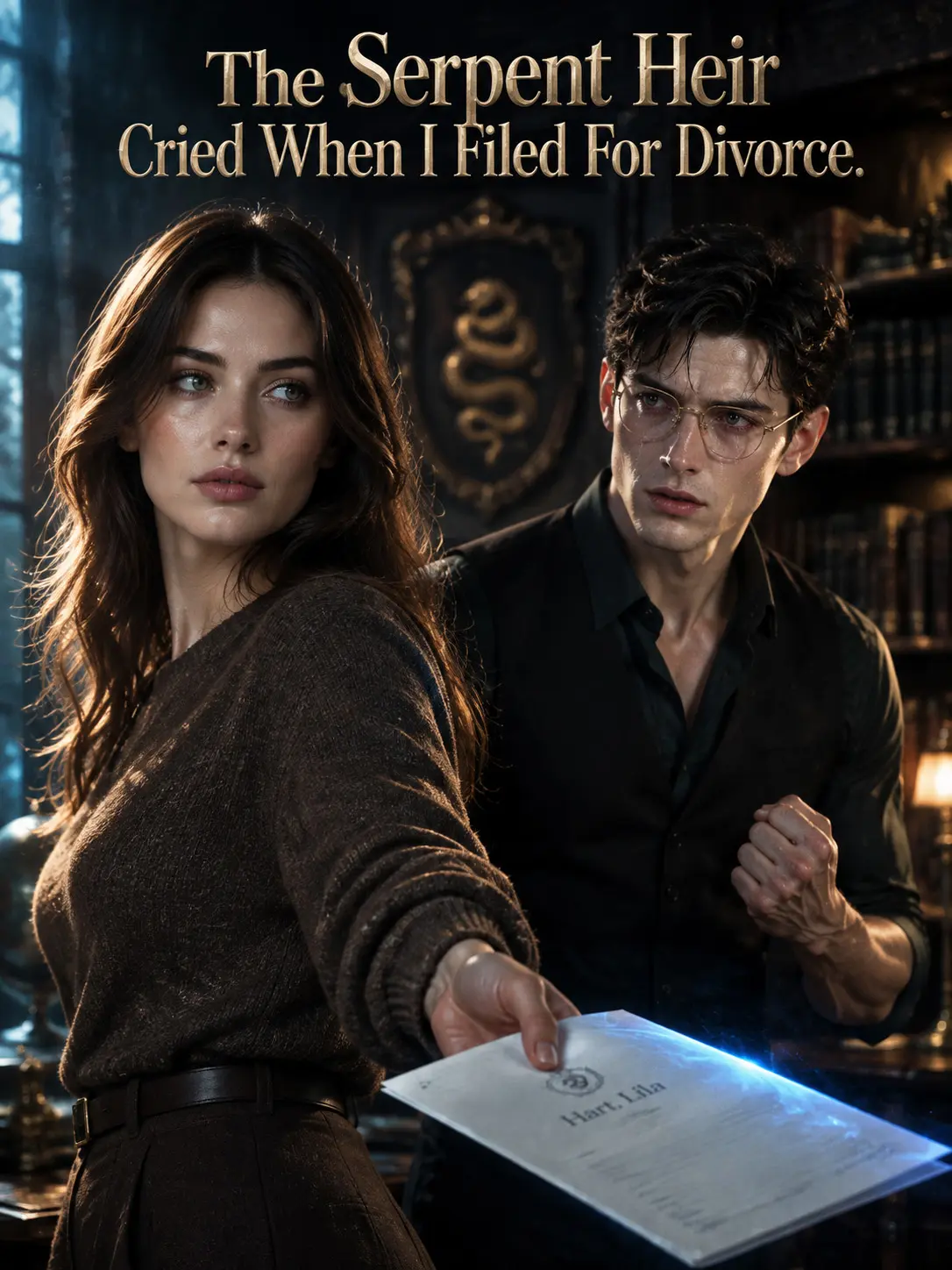 The Serpent Heir Cried When I Filed For Divorce. short drama poster