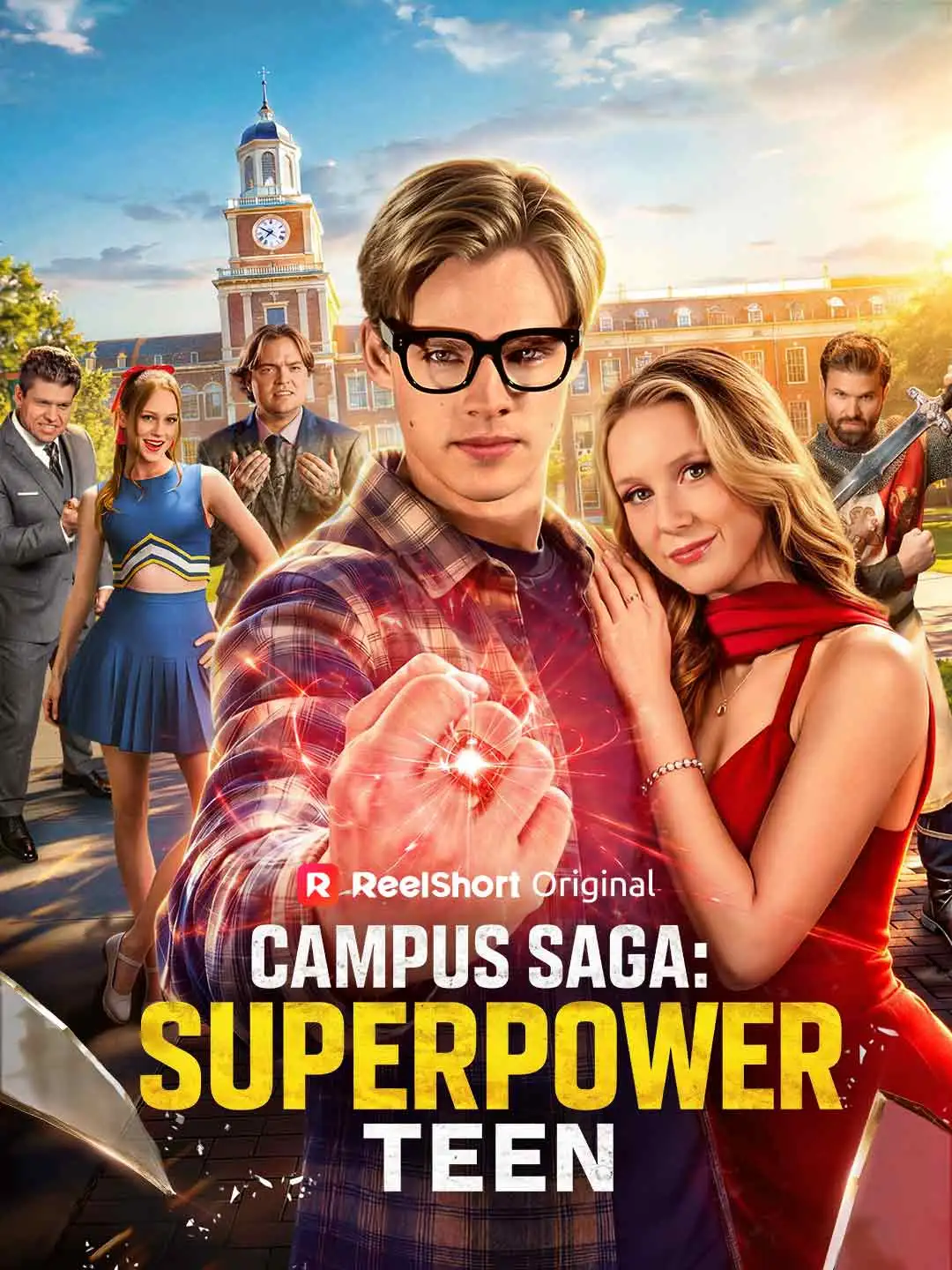 Campus Saga: Superpower Teen short drama poster