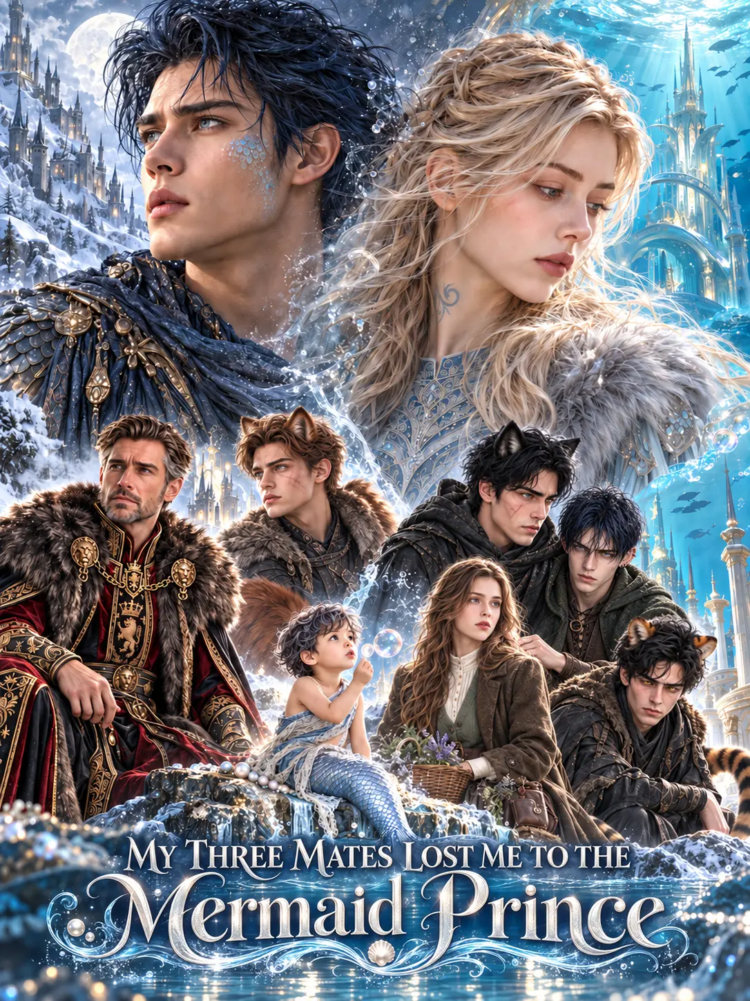My Three Mates Lost Me to the Mermaid Princ short drama poster