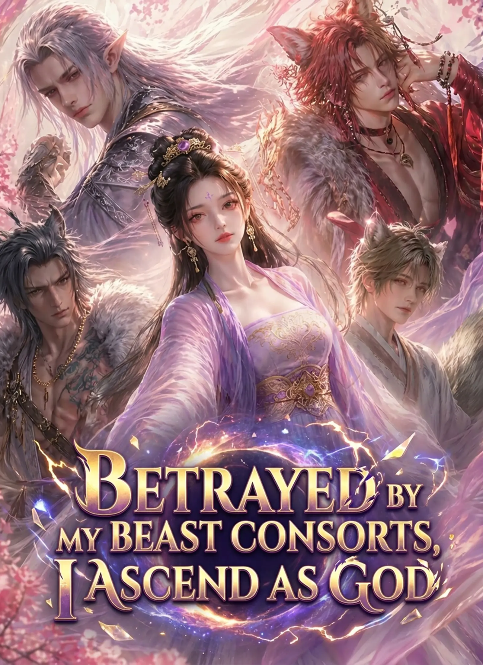 Betrayed by My Beast Consorts, I Ascend as God short drama poster