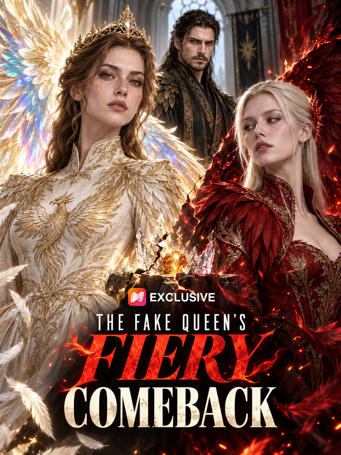 The Fake Queen's Fiery Comeback short drama poster