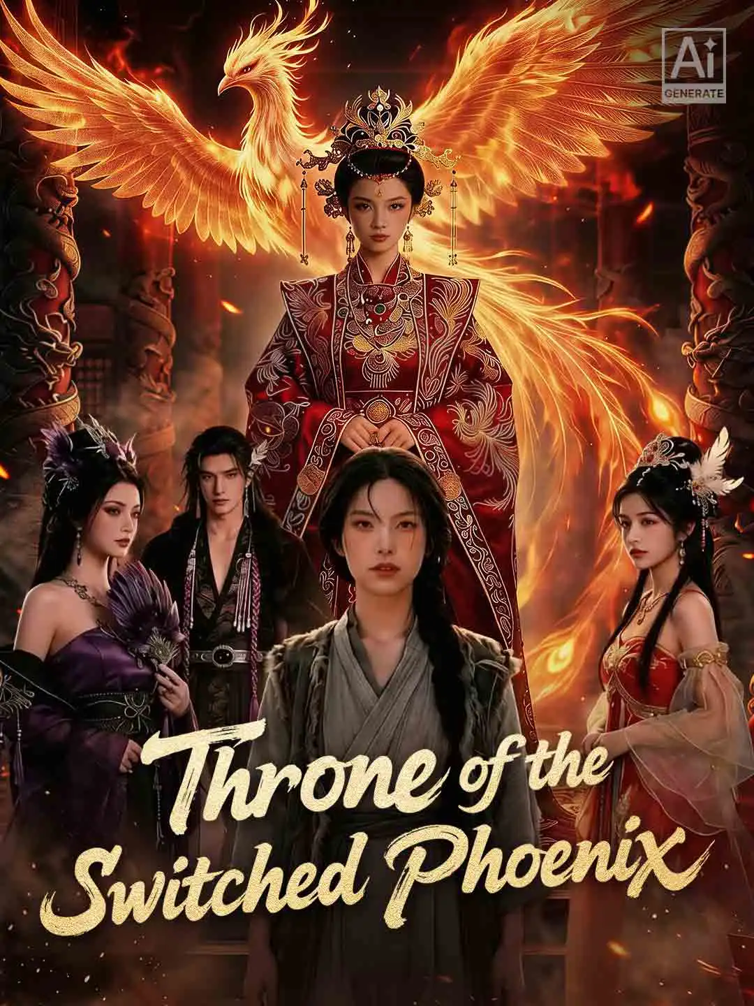 Throne of the Switched Phoenix short drama poster