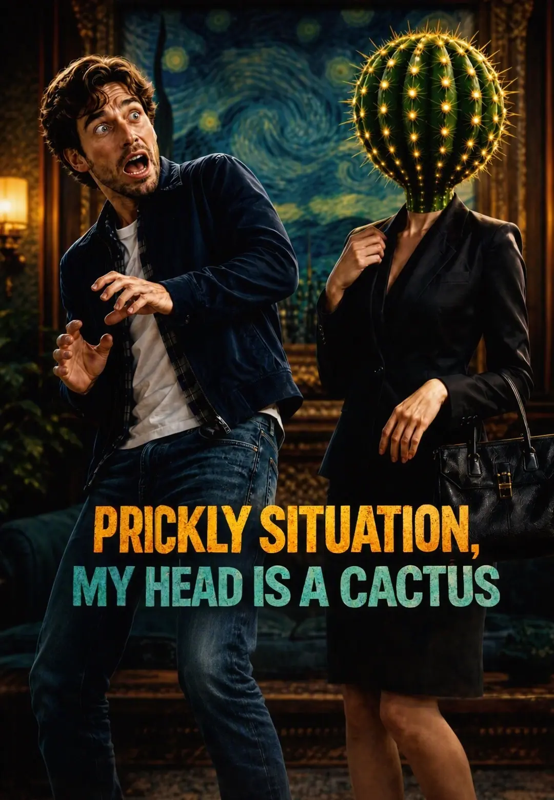 PRICKLY SITUATION,MY HEAD IS A CACTUS short drama poster