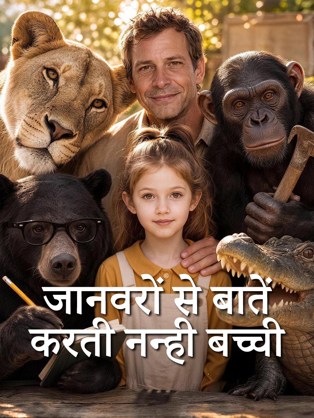 जानवरों से बातें करती नन्ही बच्ची short drama poster