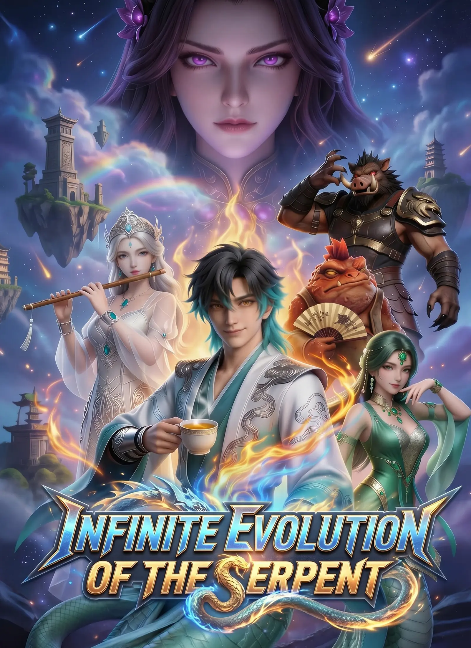 Infinite Evolution of the Serpent short drama poster