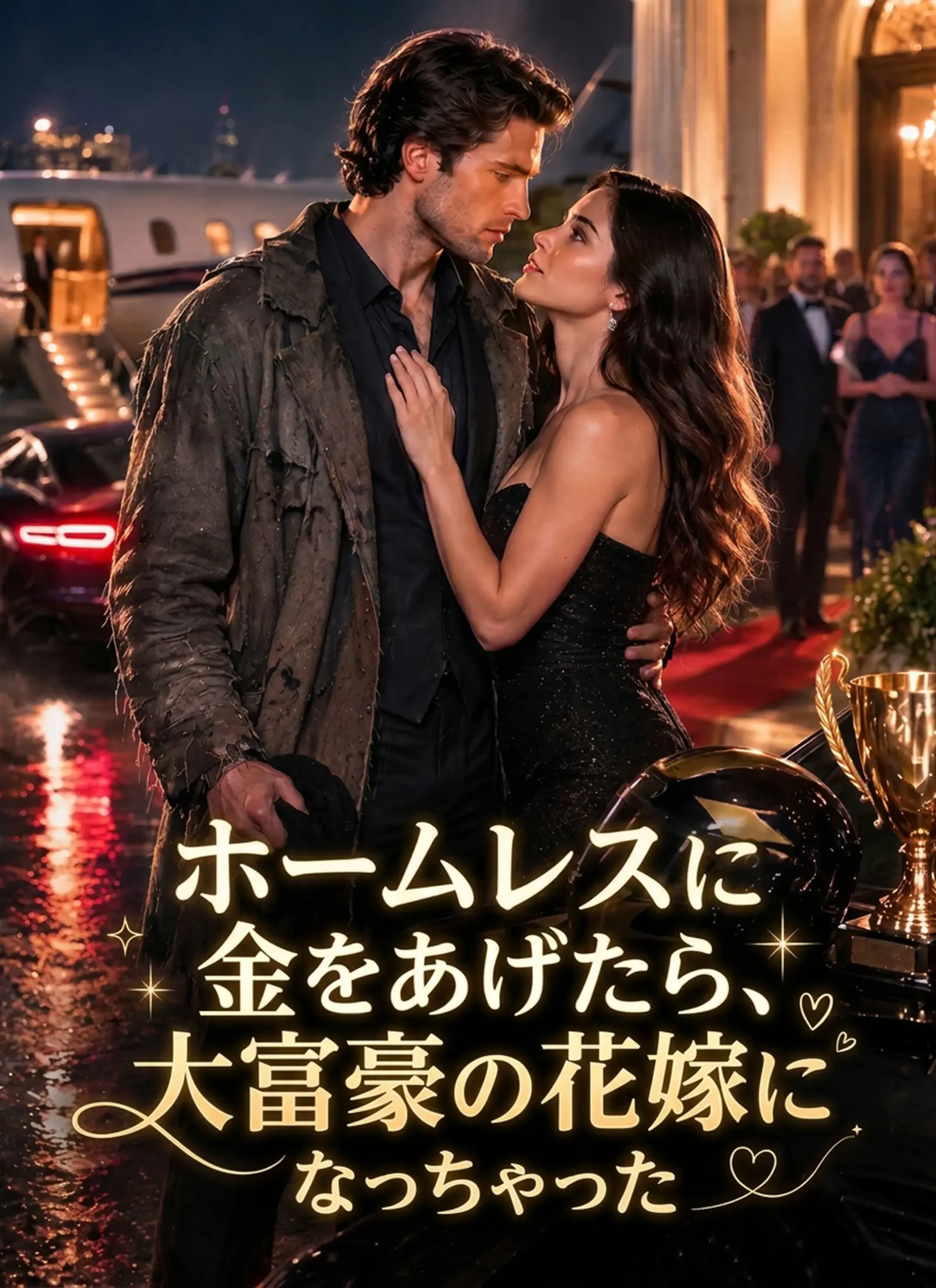 [吹替]ホームレスにお金を恵んだら、兆億万長者の花嫁になった short drama poster