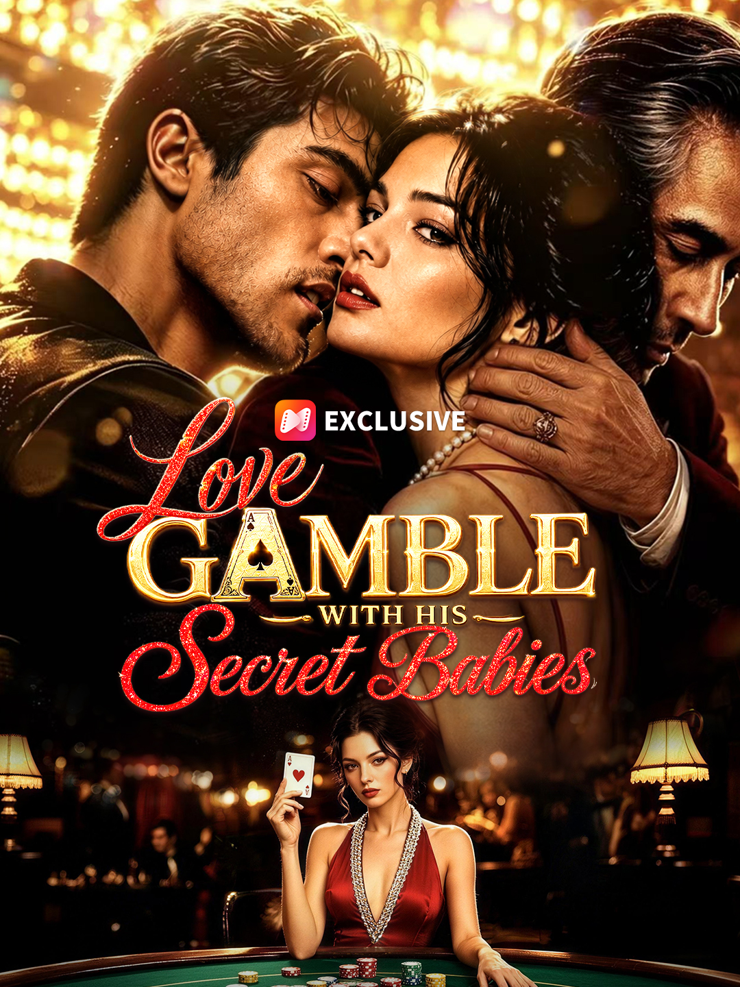 Love Gamble with His Secret Babies short drama poster