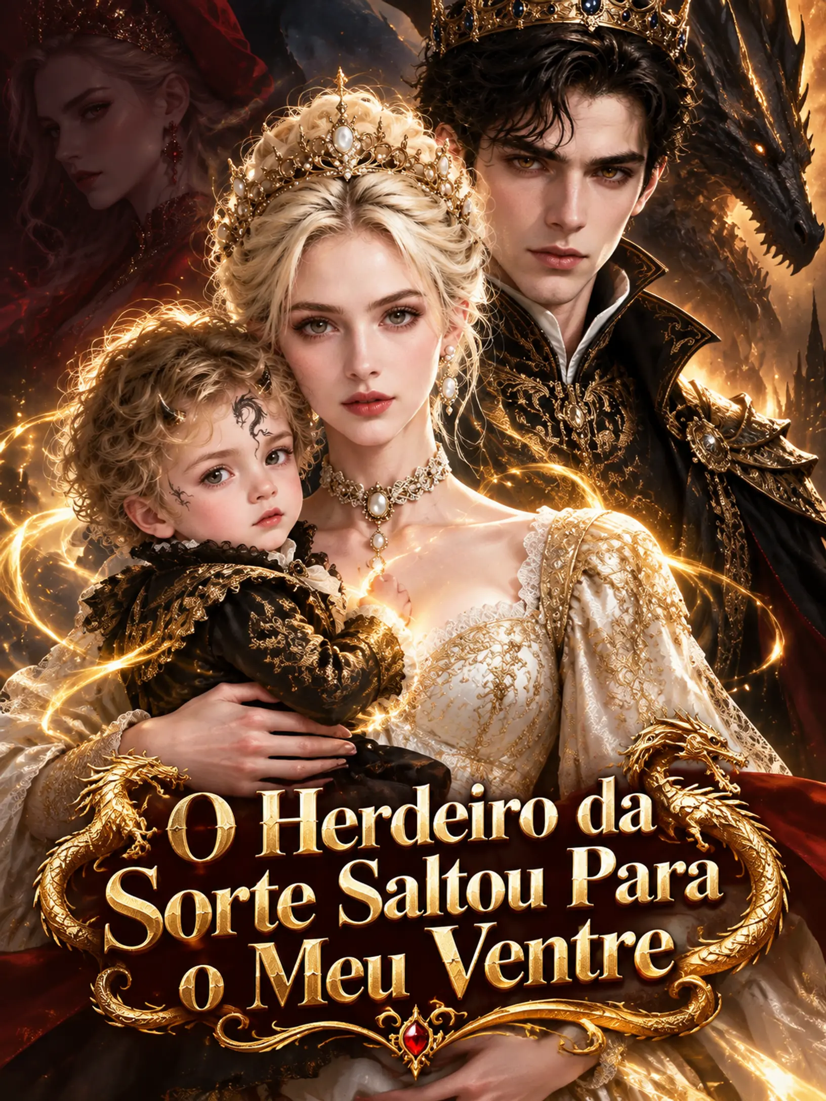 O Herdeiro da Sorte Saltou Para o Meu Ventre short drama poster