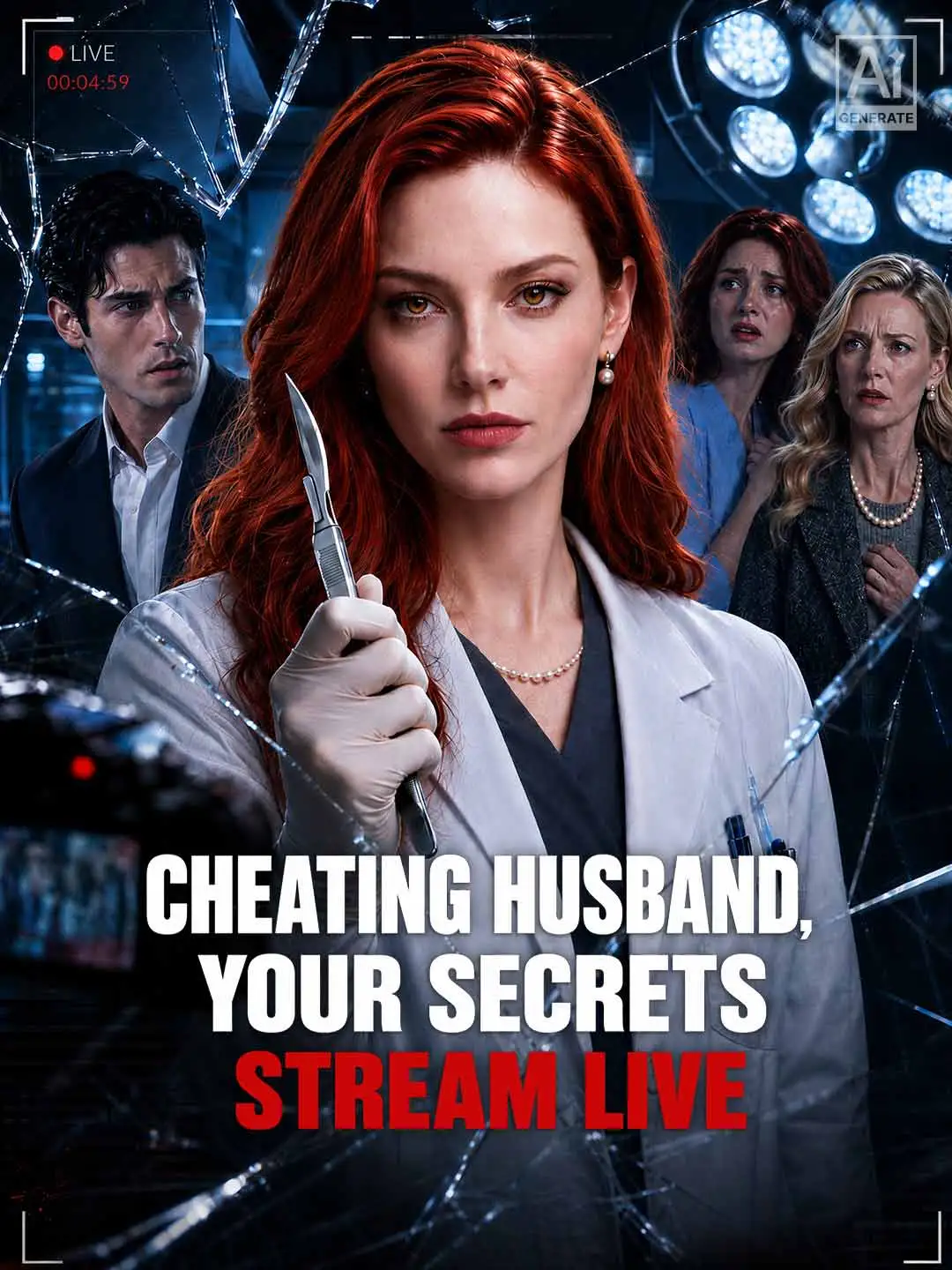 Cheating Husband, Your Secrets Stream Live short drama poster