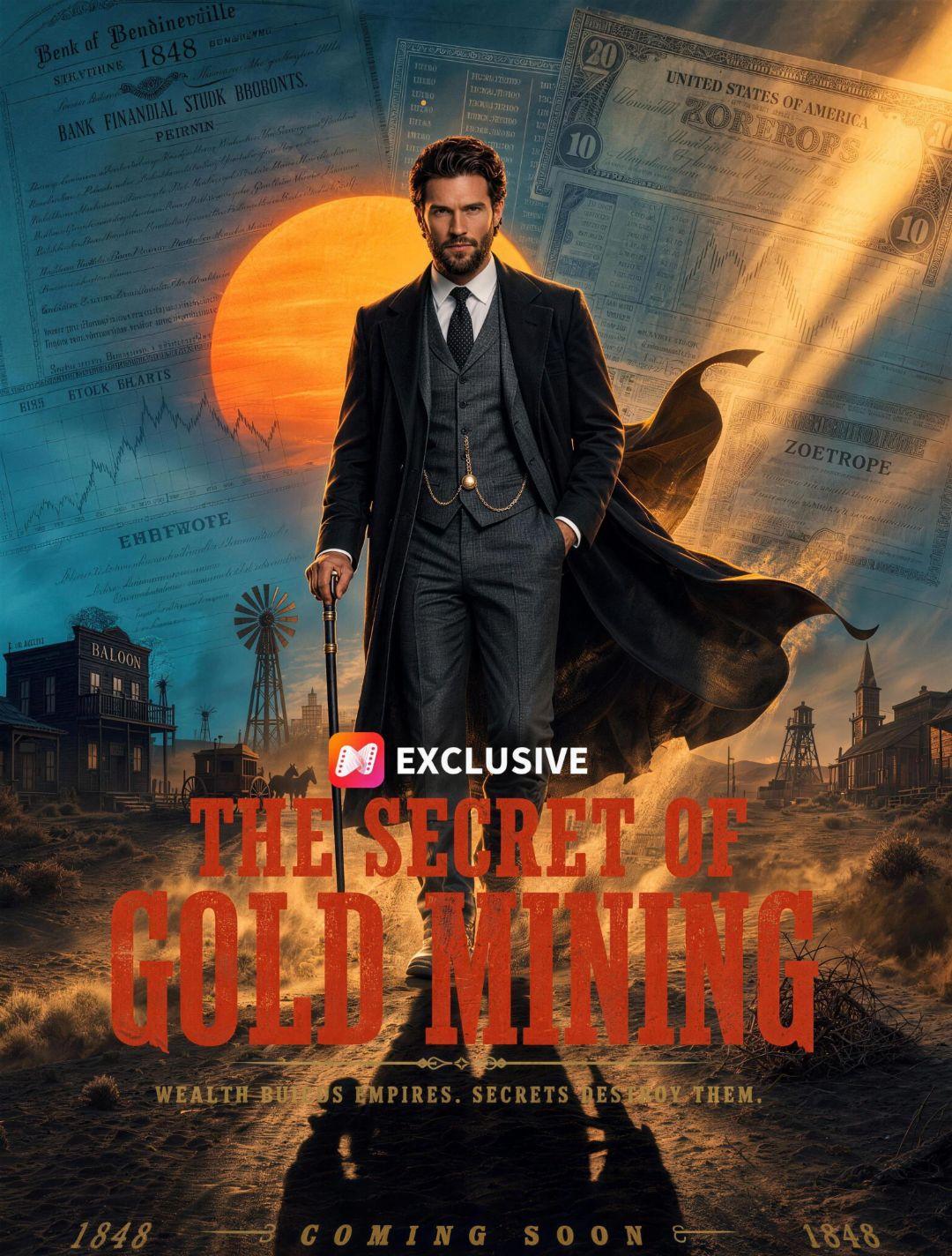 The secret of gold mining short drama poster