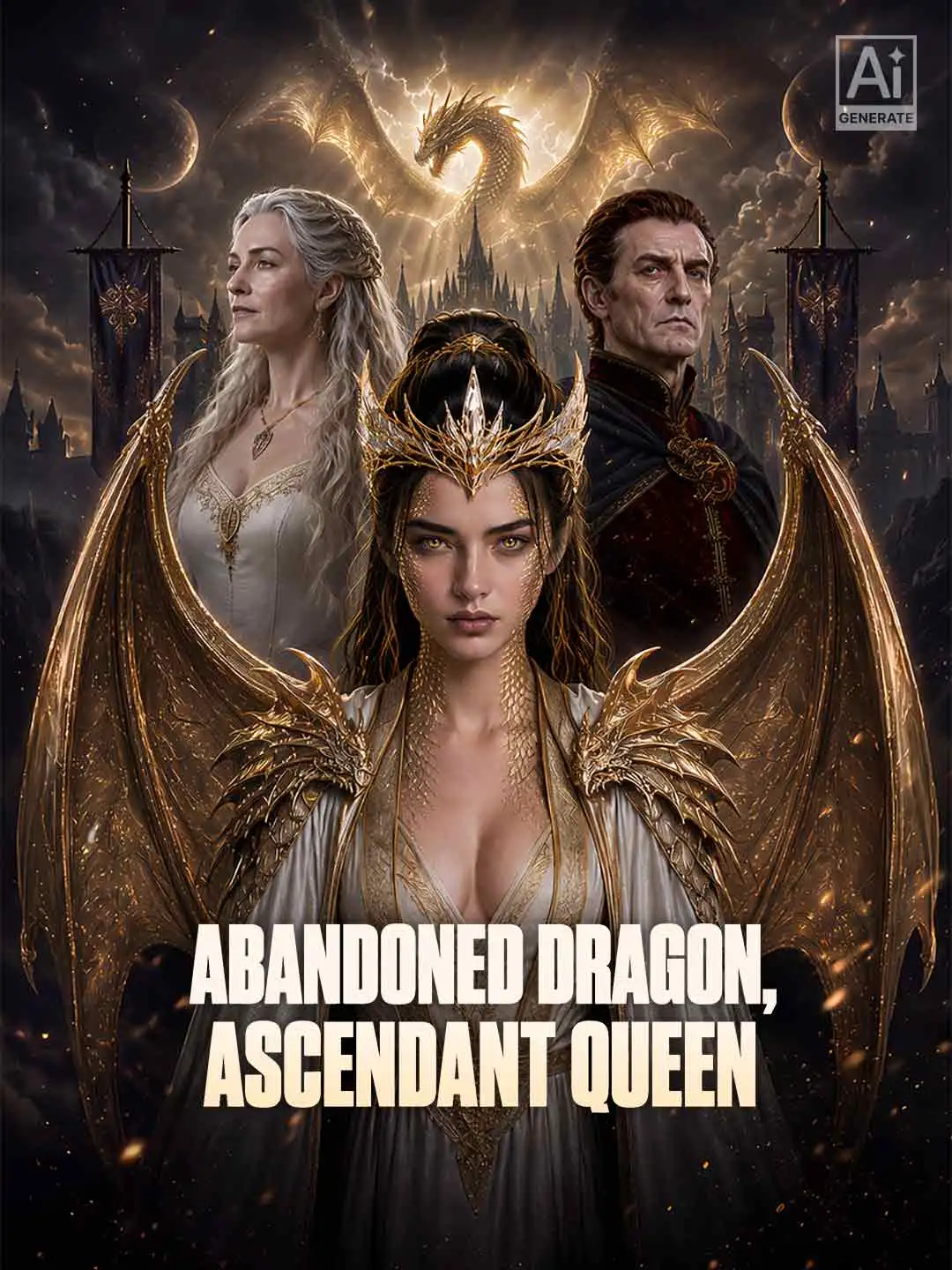 Abandoned Dragon, Ascendant Queen short drama poster