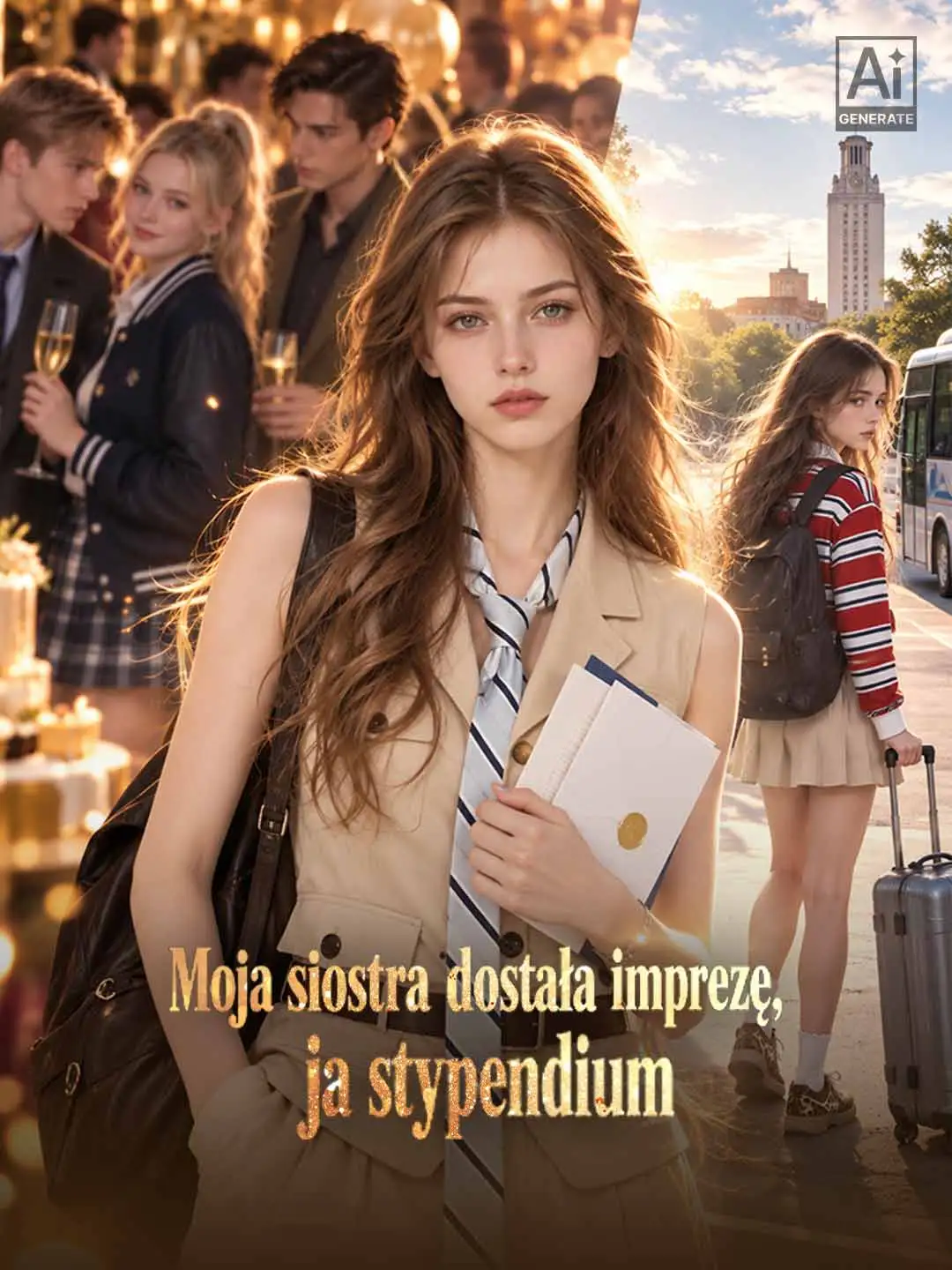 Moja siostra dostała imprezę, ja stypendium short drama poster