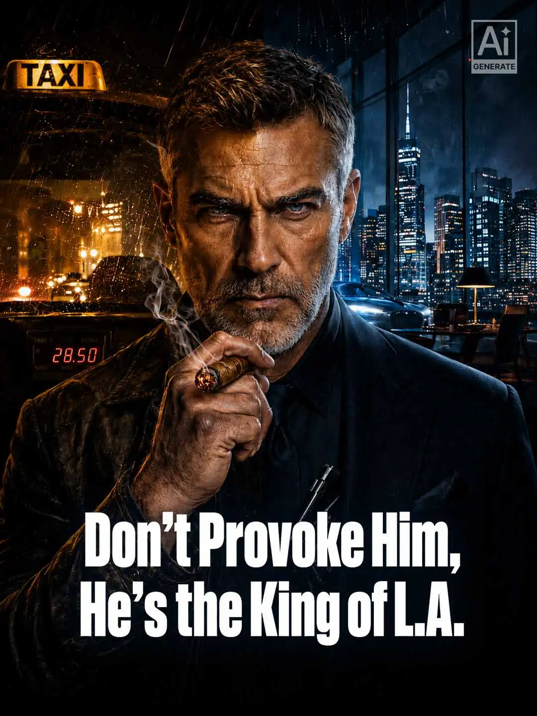Don’t Provoke Him，He’s the King of L.A short drama poster