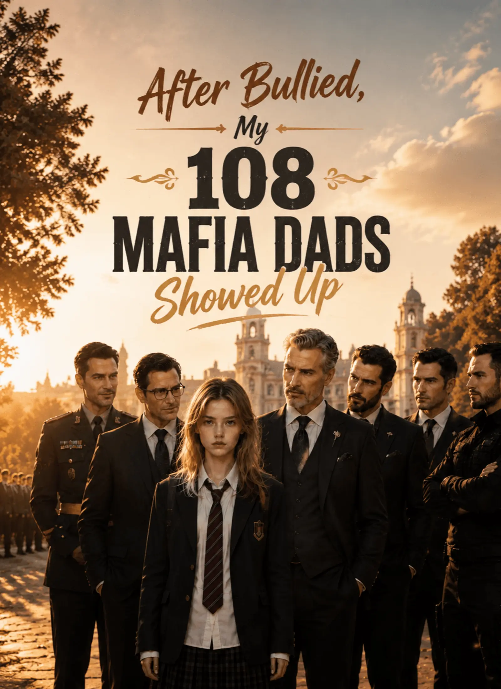 After Bullied,My 108 Mafia Dads Showed Up short drama poster