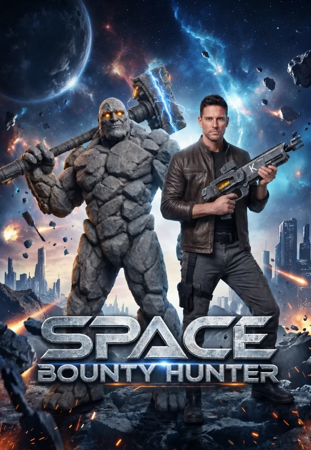 Space Bounty Hunter short drama poster