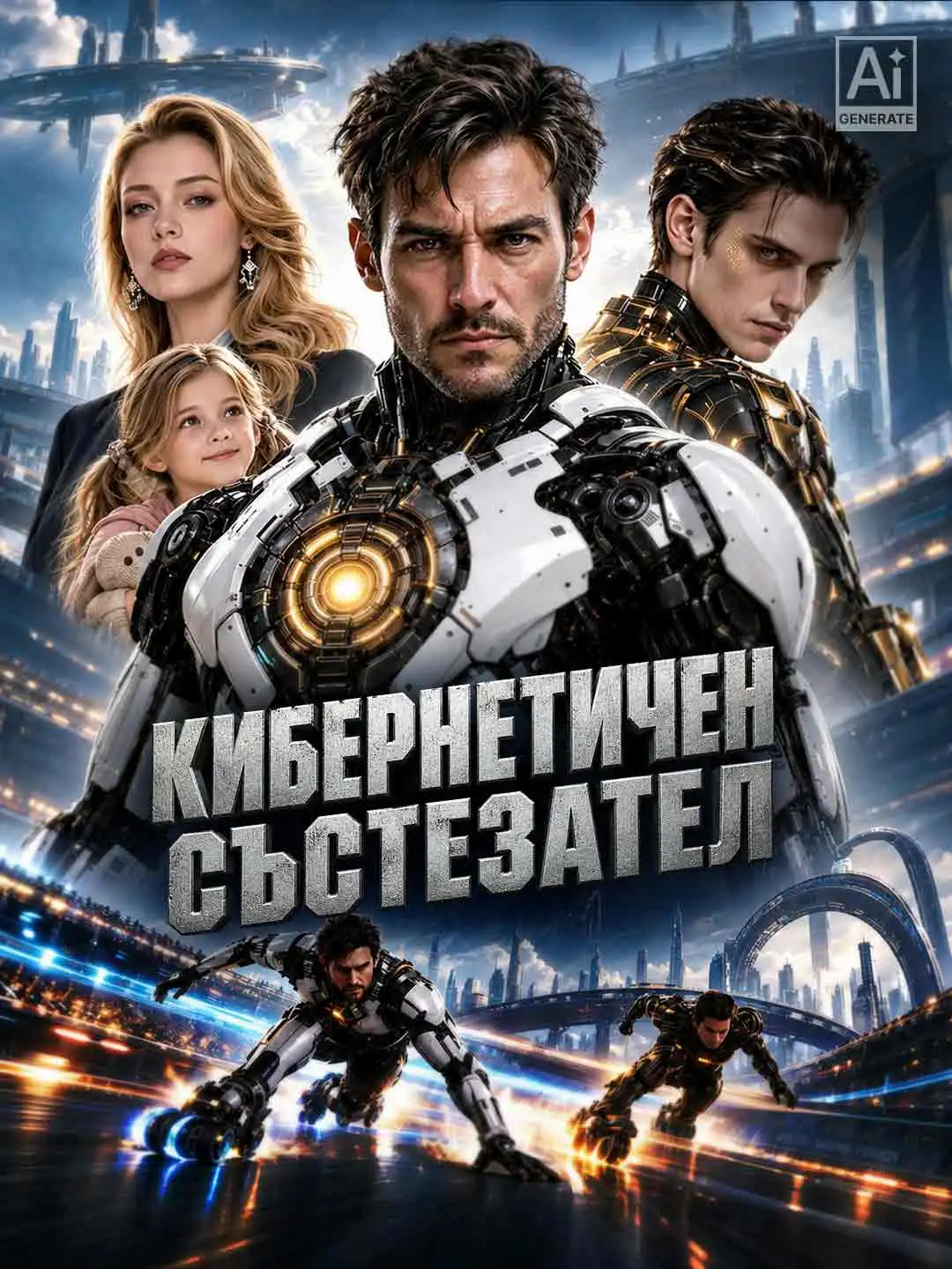 Кибернетичен състезател short drama poster