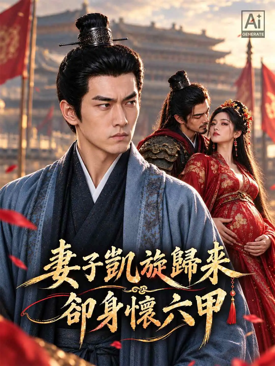妻子凱旋歸來，卻身懷六甲 short drama poster