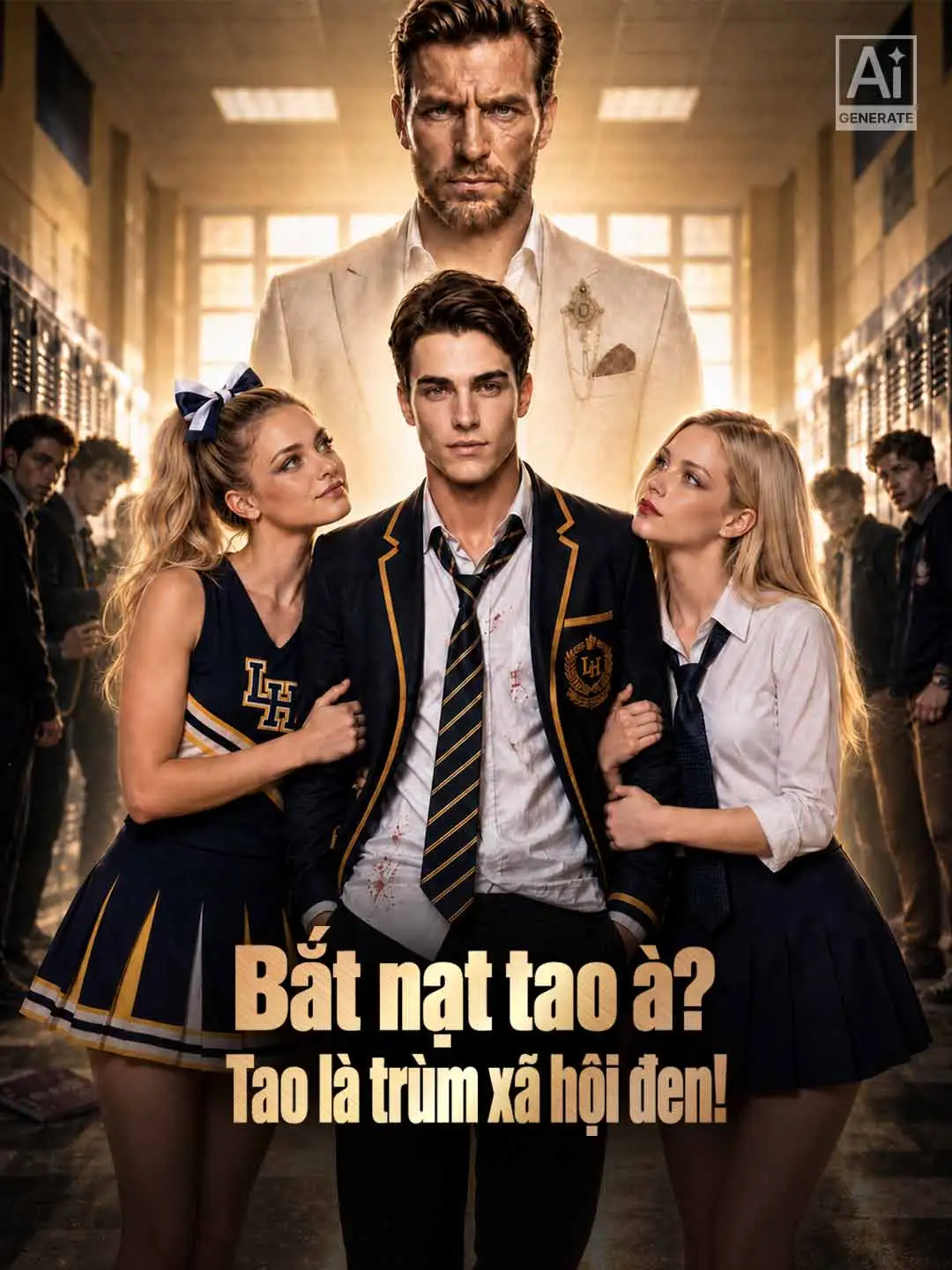 Bắt nạt tao à? Tao là trùm xã hội đen! short drama poster