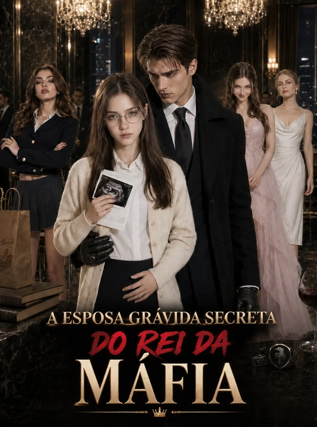A Esposa Grávida Secreta do Rei da Máfia short drama poster