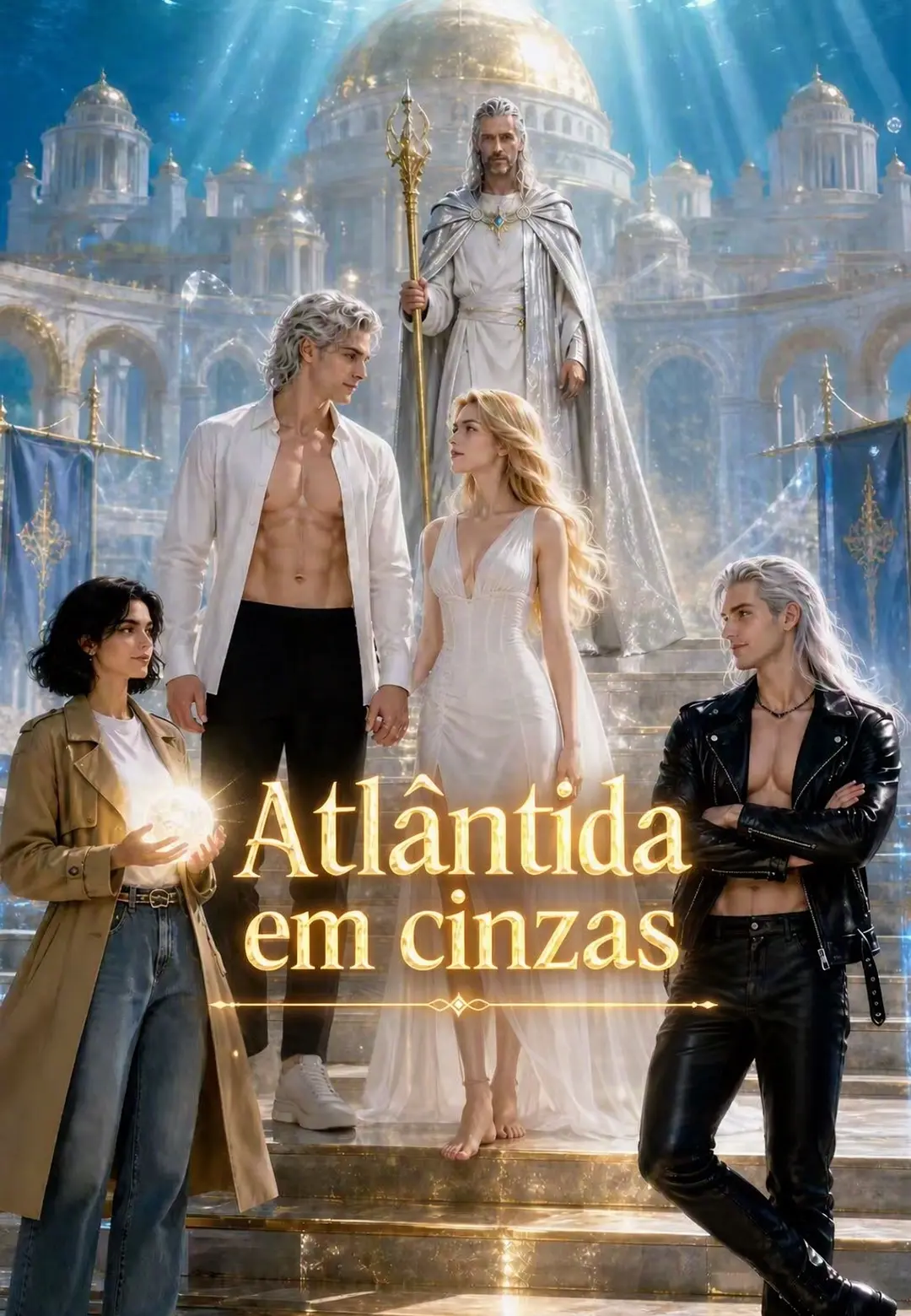 Atlântida em cinzas short drama poster