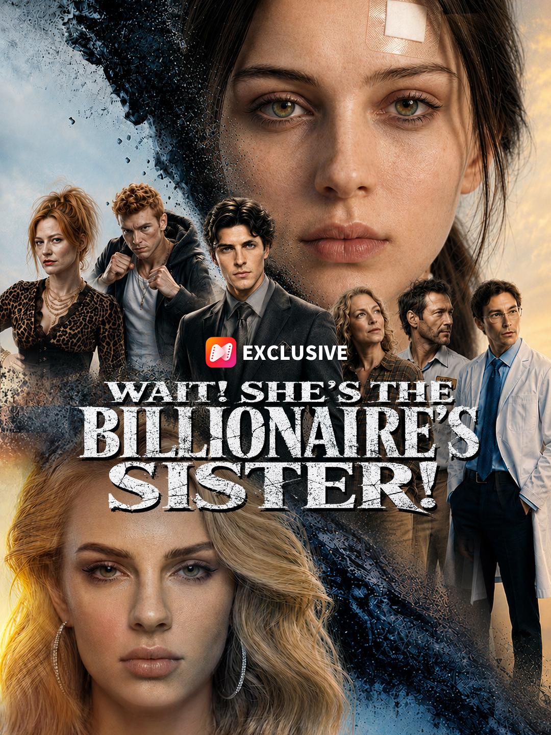 Wait! She’s the Billionaire’s Sister! short drama poster