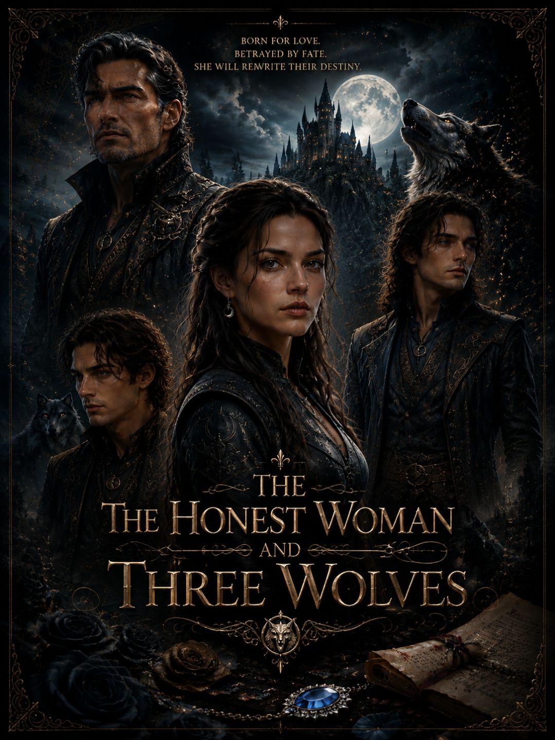 The honest woman and three wolves short drama poster