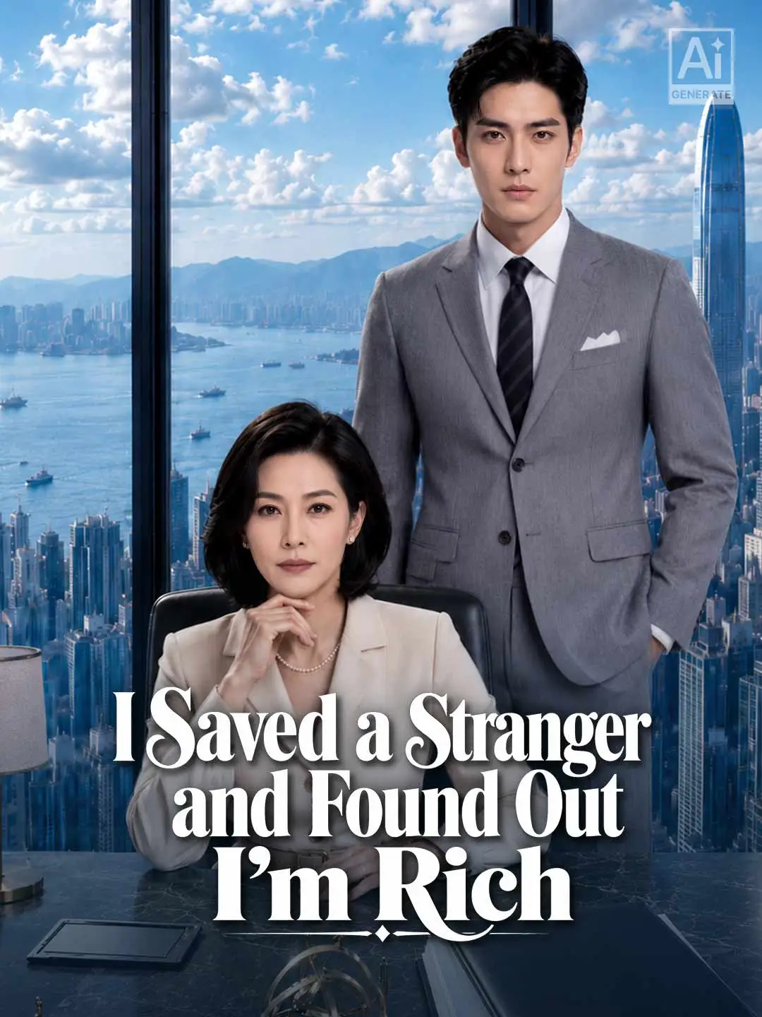 I Saved a Stranger and Found Out I'm Rich short drama poster