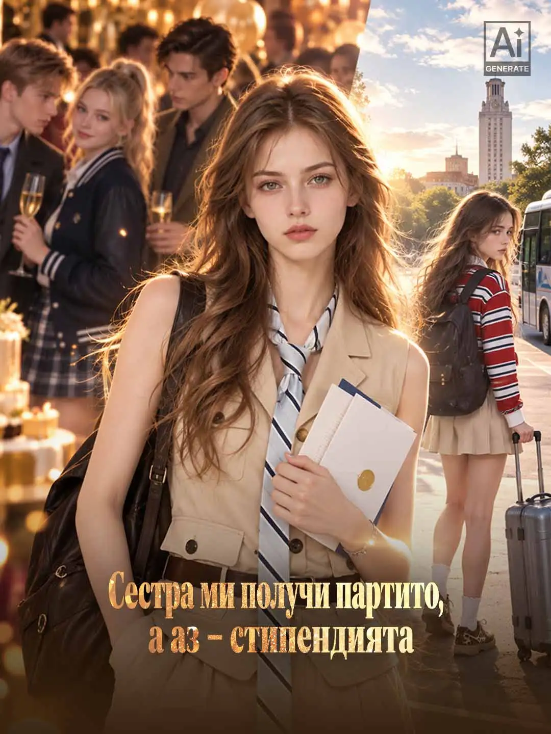 Сестра ми получи партито, а аз – стипендията short drama poster