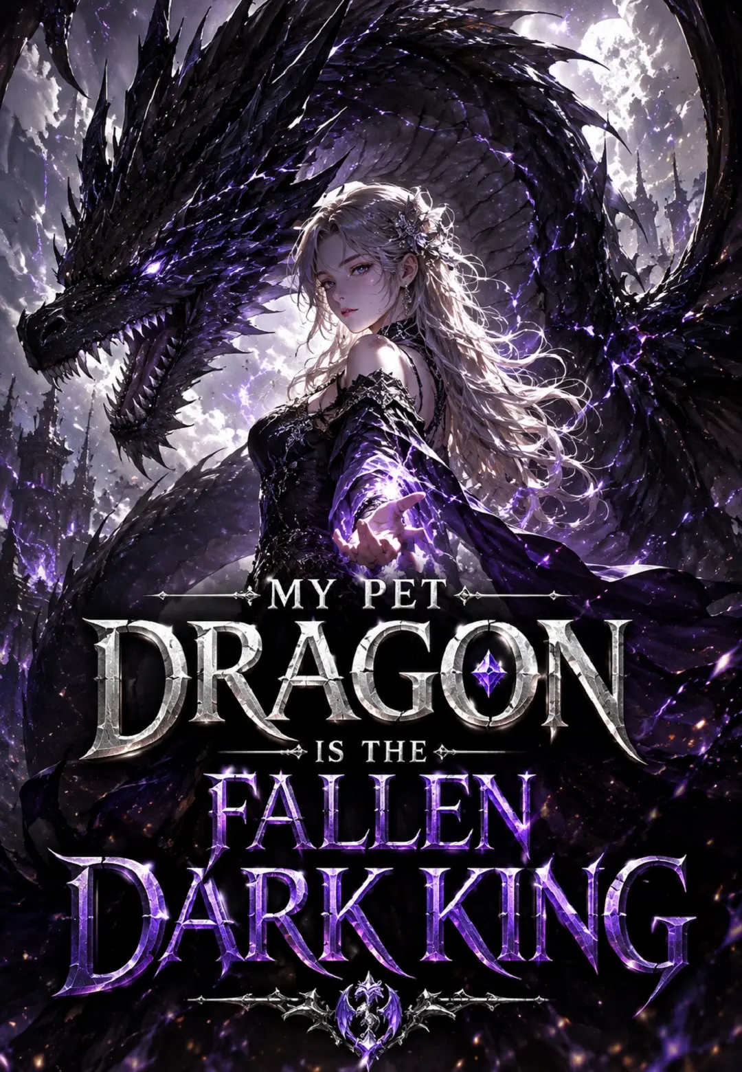 My Pet Dragon Is The Fallen Dark King short drama poster
