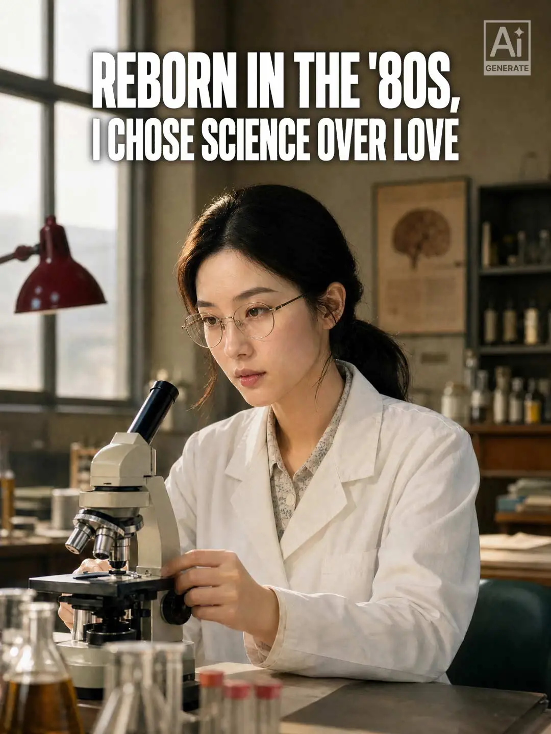 Reborn in the '80s, I Chose Science Over Love short drama poster