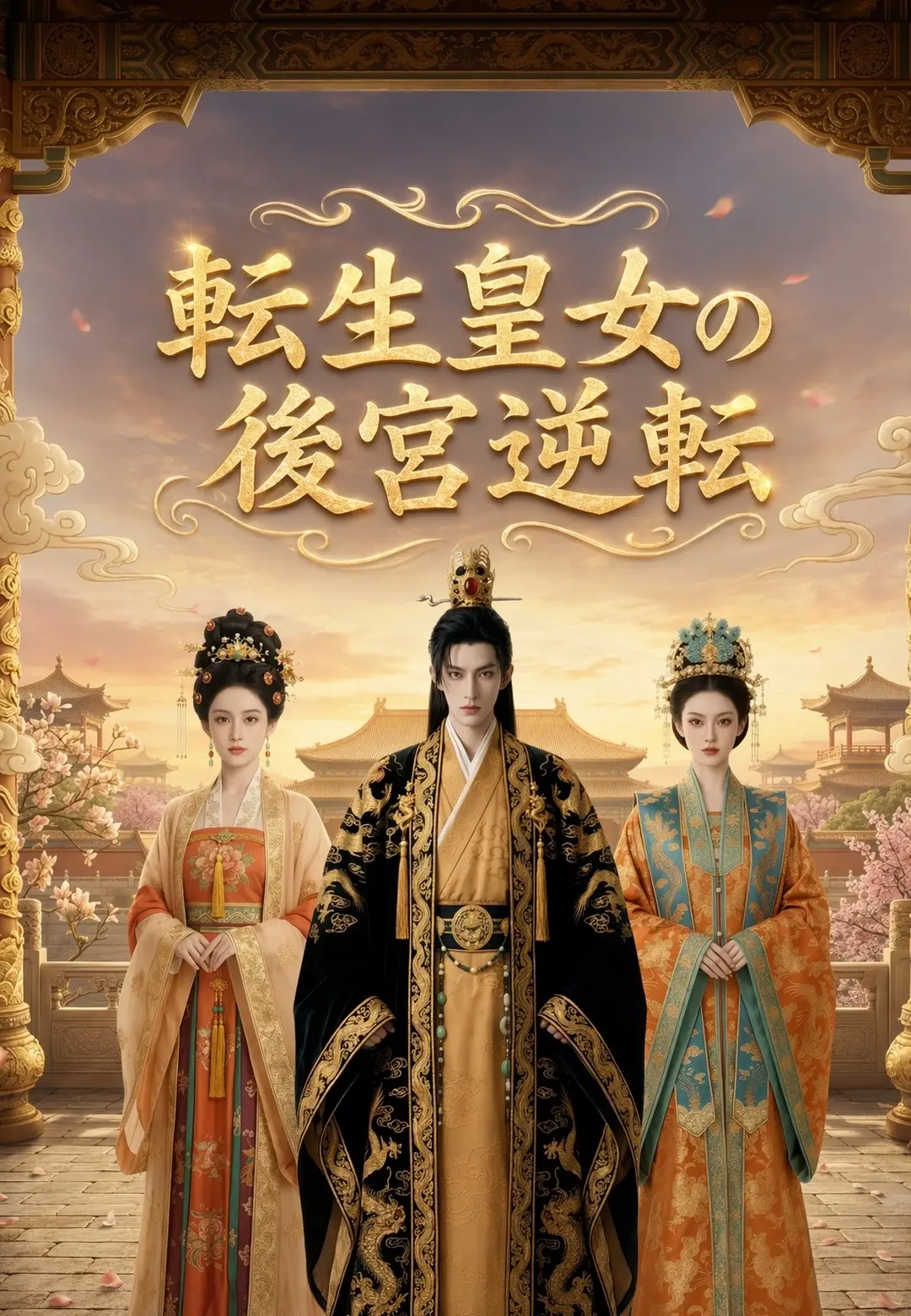 転生皇女の後宮逆転 short drama poster