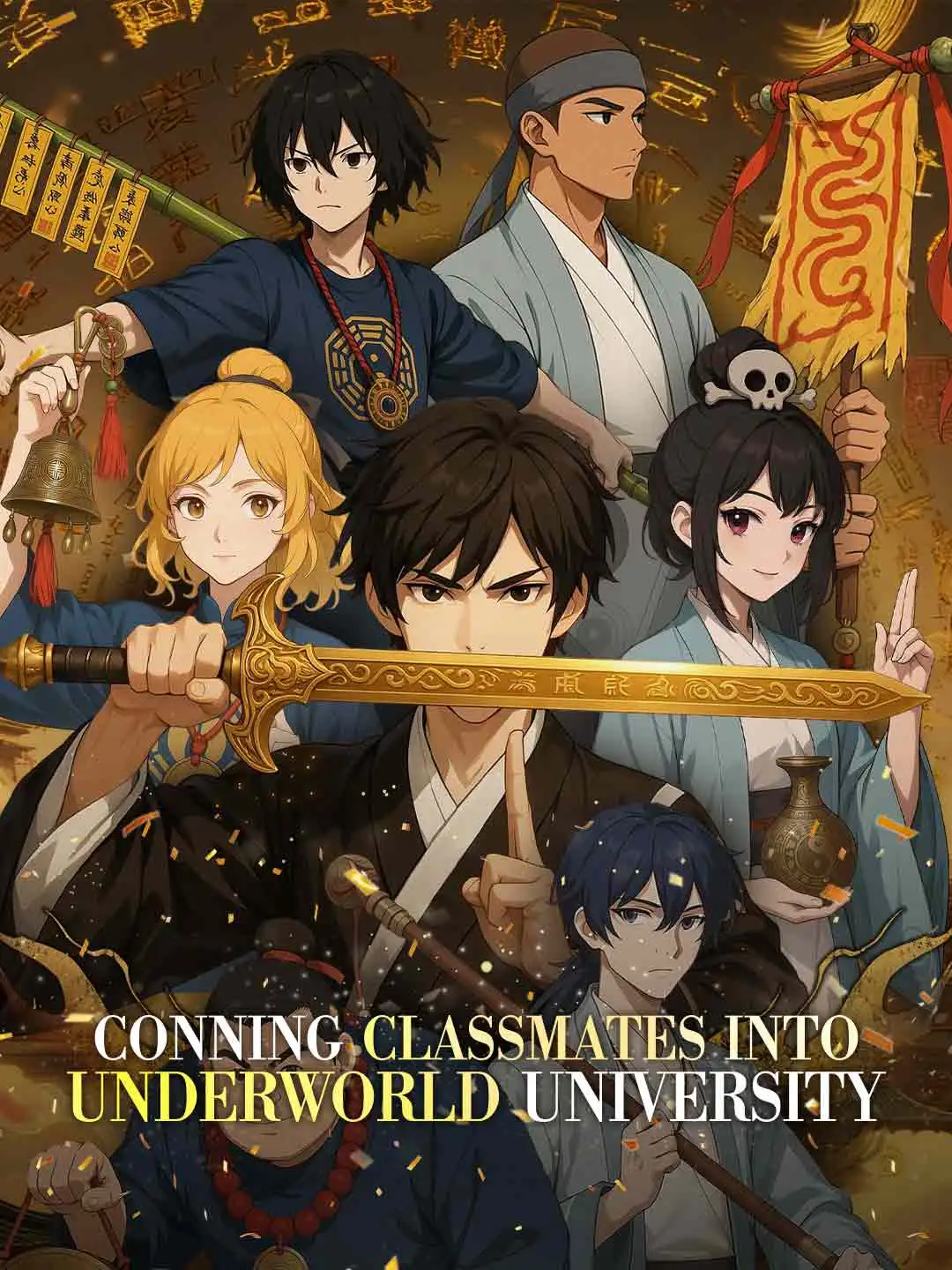 Conning Classmates into Underworld University short drama poster