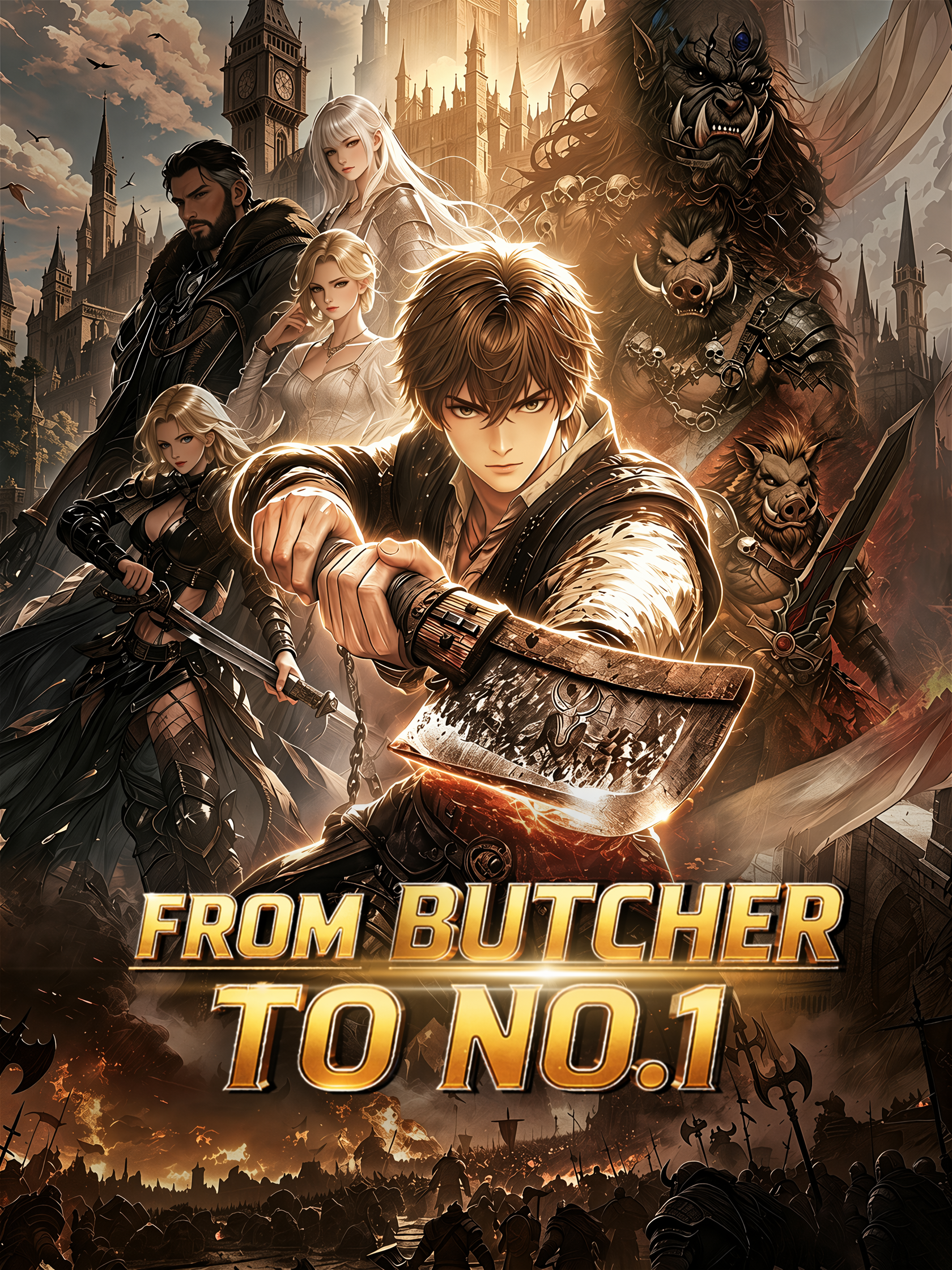 From Butcher to No.1 short drama poster