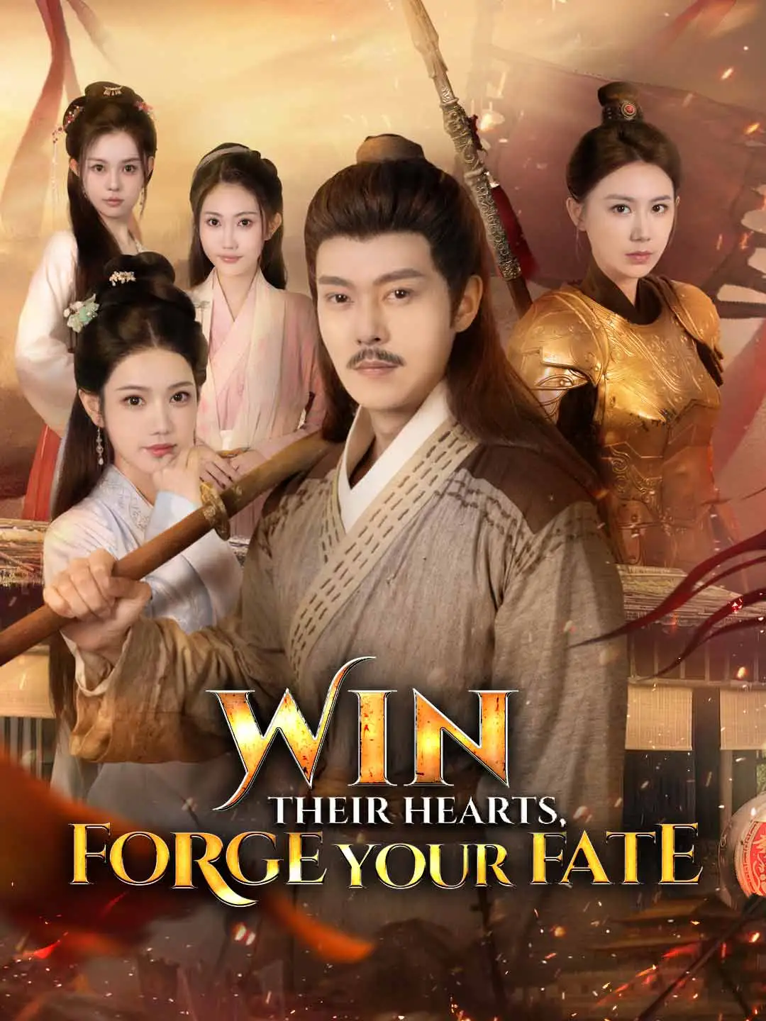 Win Their Hearts, Forge Your Fate short drama poster