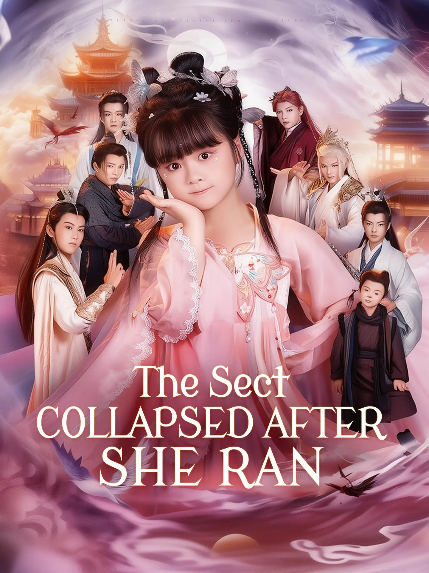 The Sect Collapsed After She Ran short drama poster