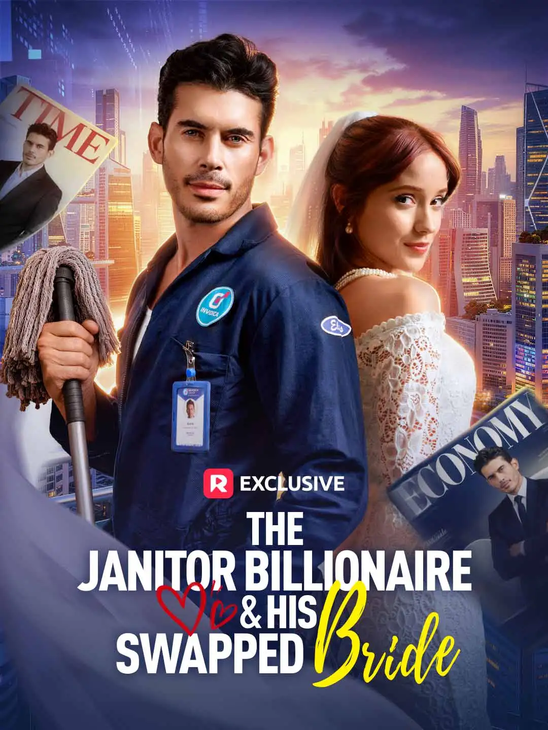 The Janitor Billionaire & His Swapped Bride short drama poster
