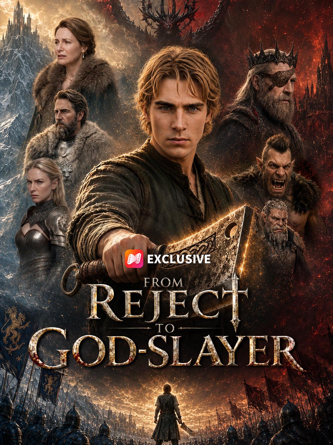 From Reject to God-Slayer short drama poster