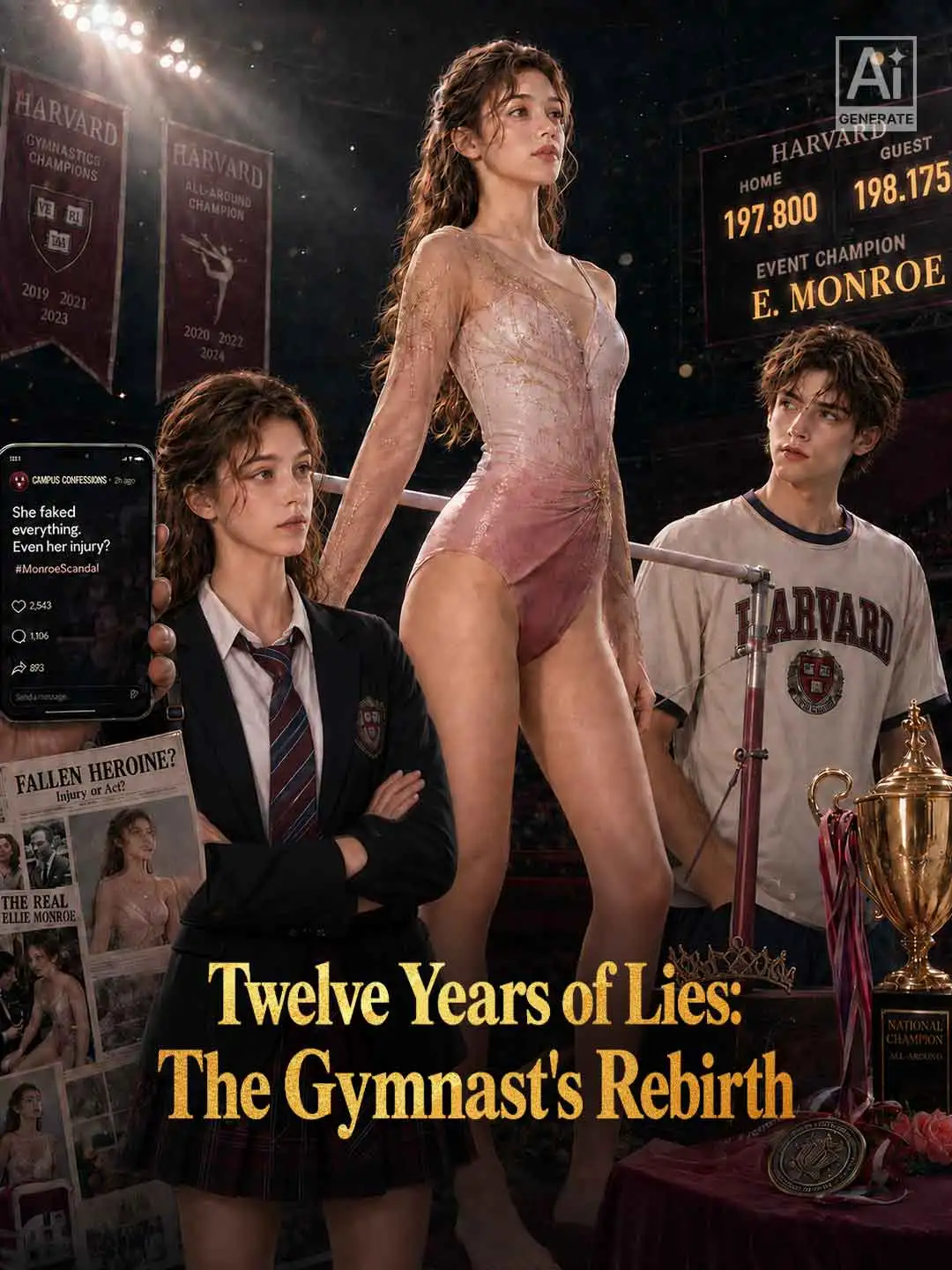 Twelve Years of Lies: The Gymnast's Rebirth short drama poster