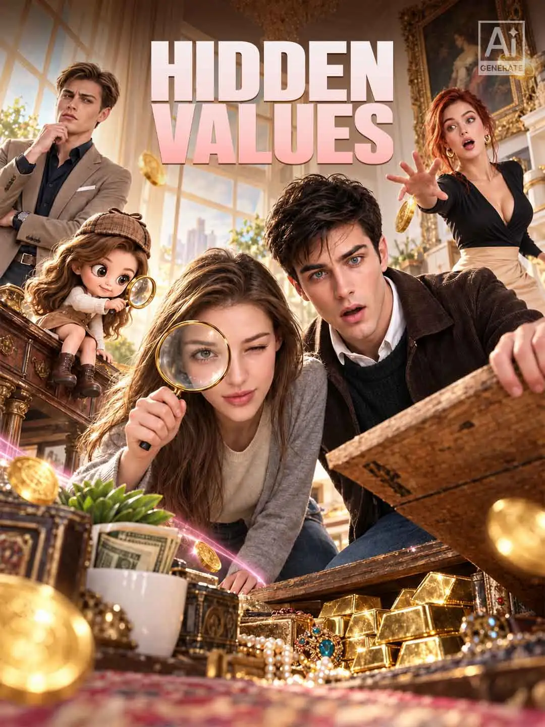 Hidden Values short drama poster