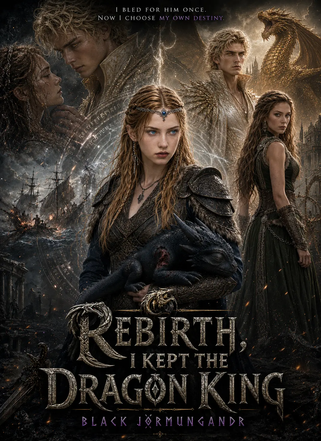 Rebirth, I Kept the Dragon King short drama poster