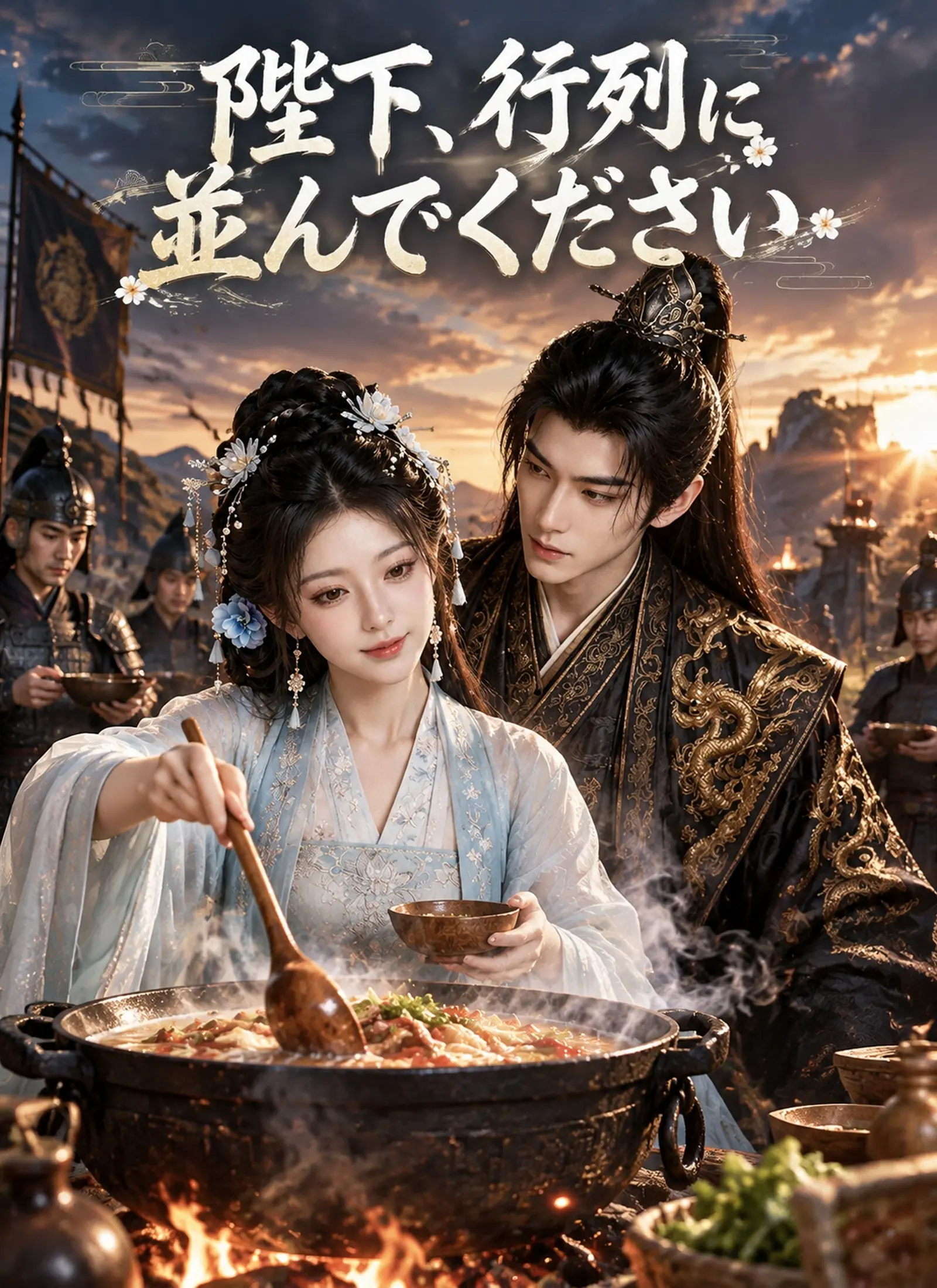陛下、行列に並んでください short drama poster