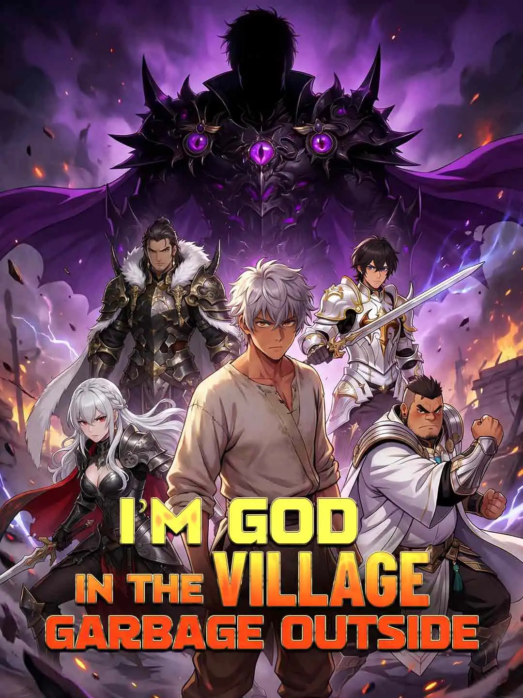 I'm God in the Village, Garbage Outside short drama poster