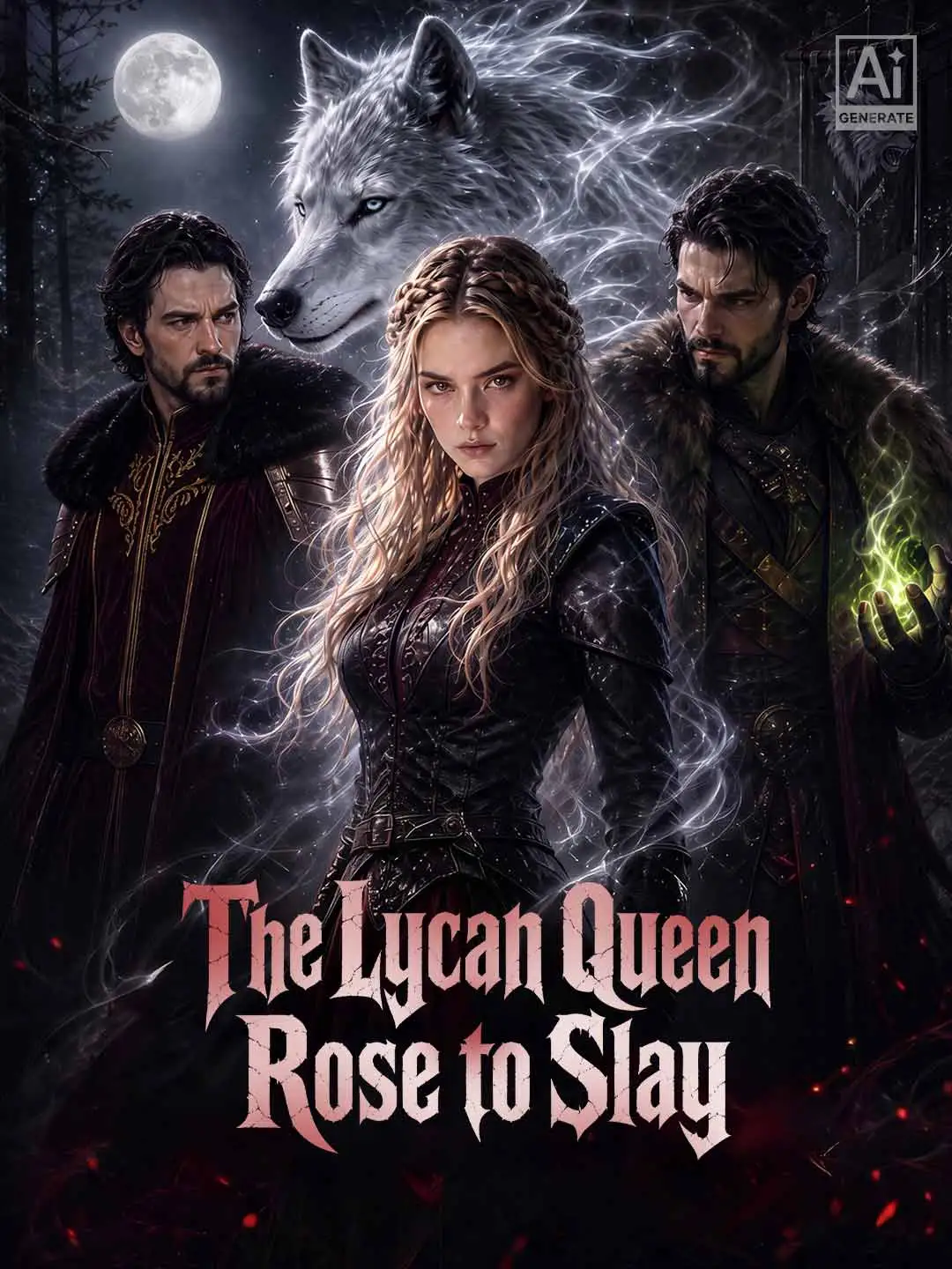 The Lycan Queen Rose to Slay short drama poster