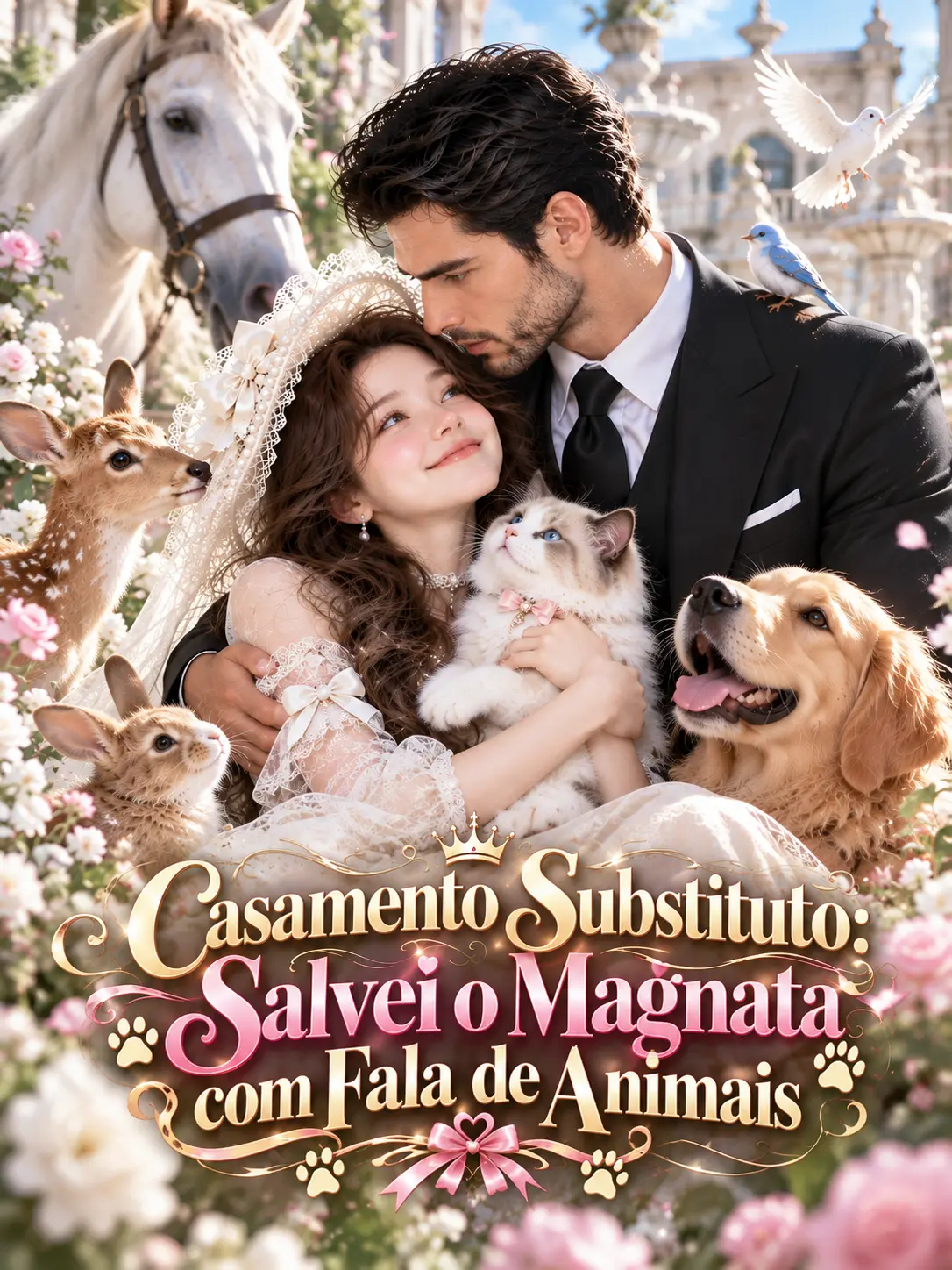 Casamento Substituto: Salvei o Magnata com Fala de Animais short drama poster