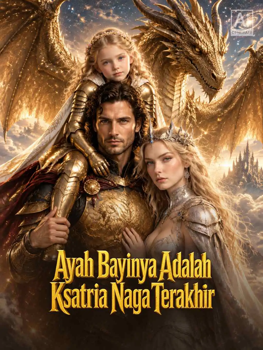 Ayah Bayinya Adalah Ksatria Naga Terakhir short drama poster