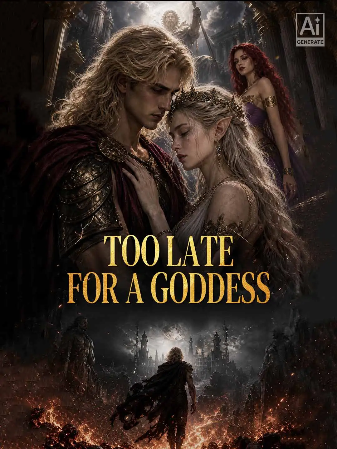 Too Late for a Goddess short drama poster