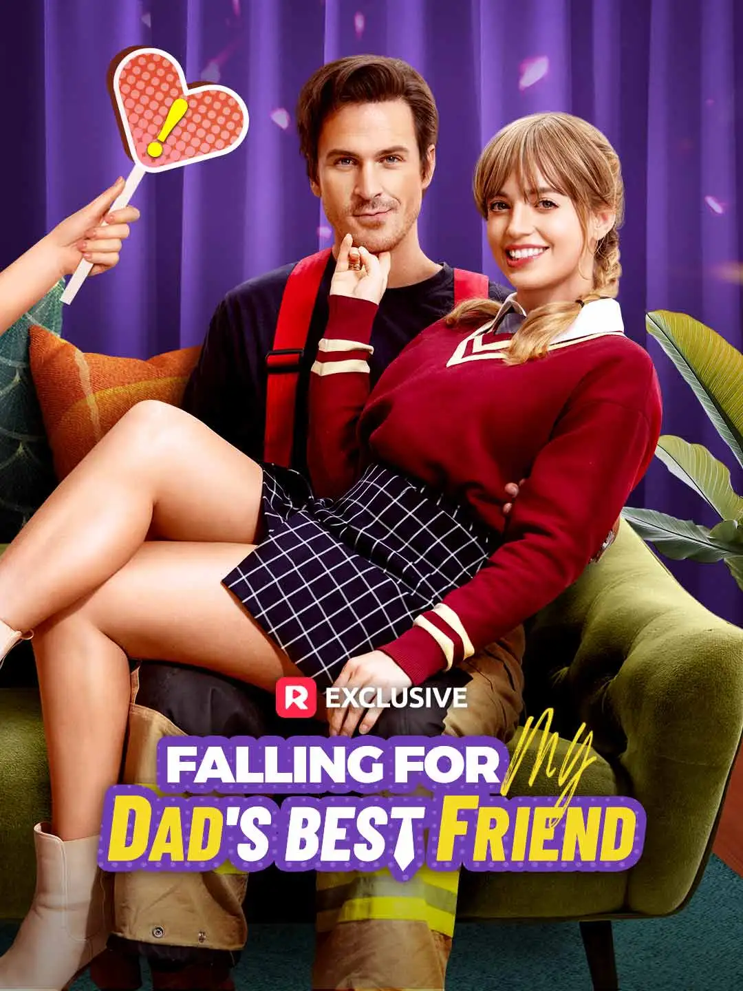 Falling for My Dad's Best Friend short drama poster